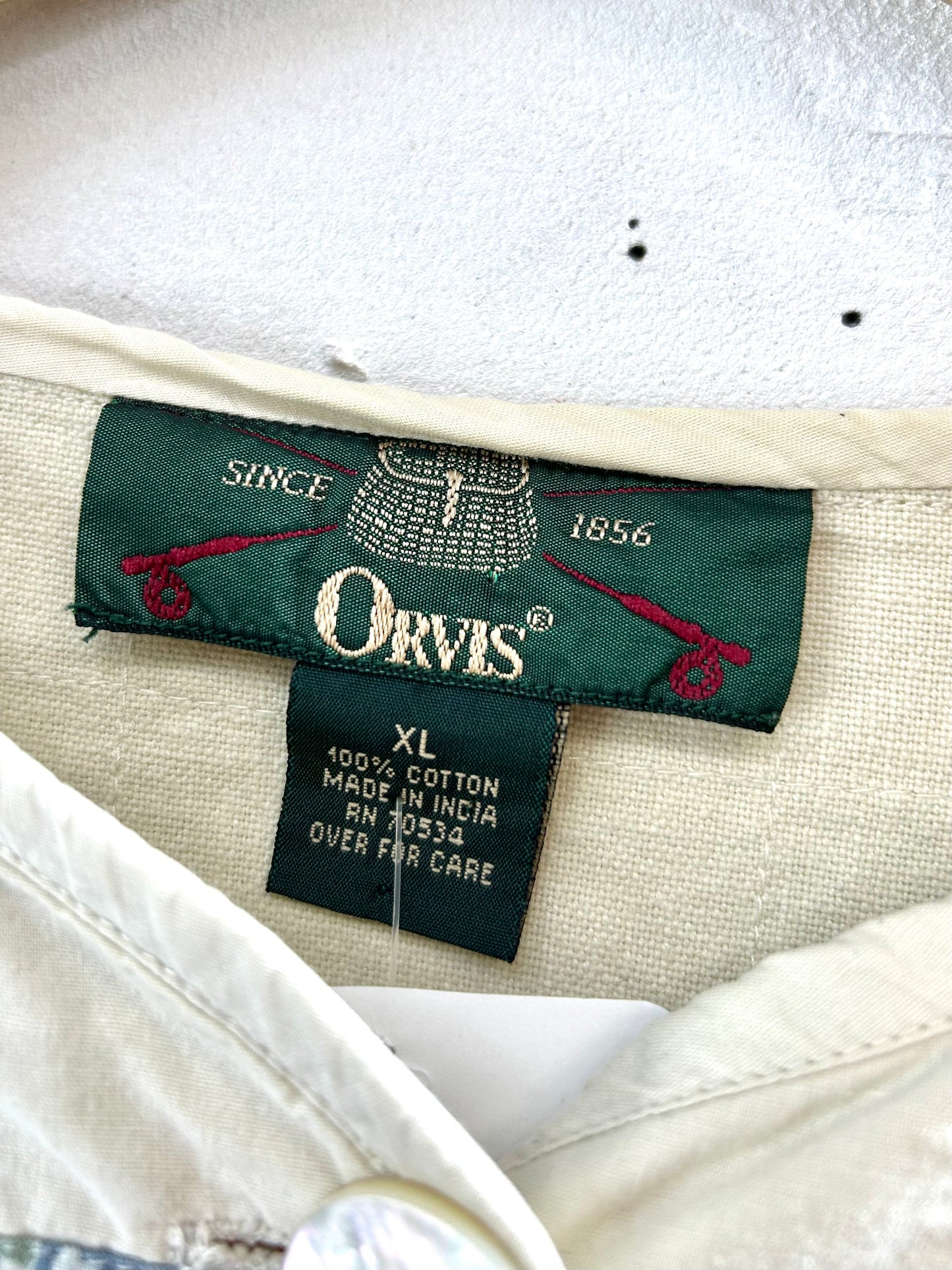 Vintage Patchwork Quilt Jacket 〜ORVIS〜 [L29145]