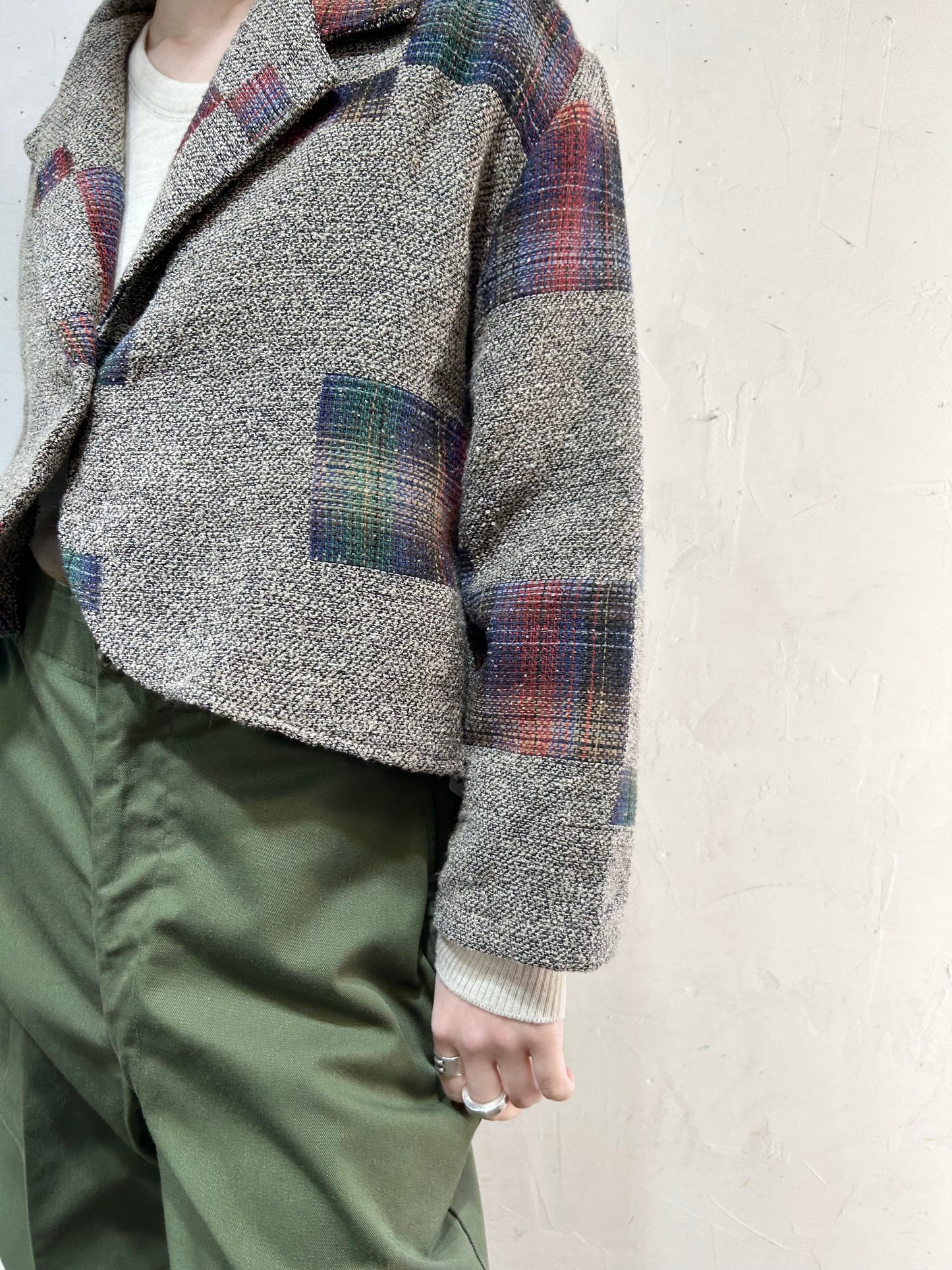 Vintage Tweed Jacket [B26256]