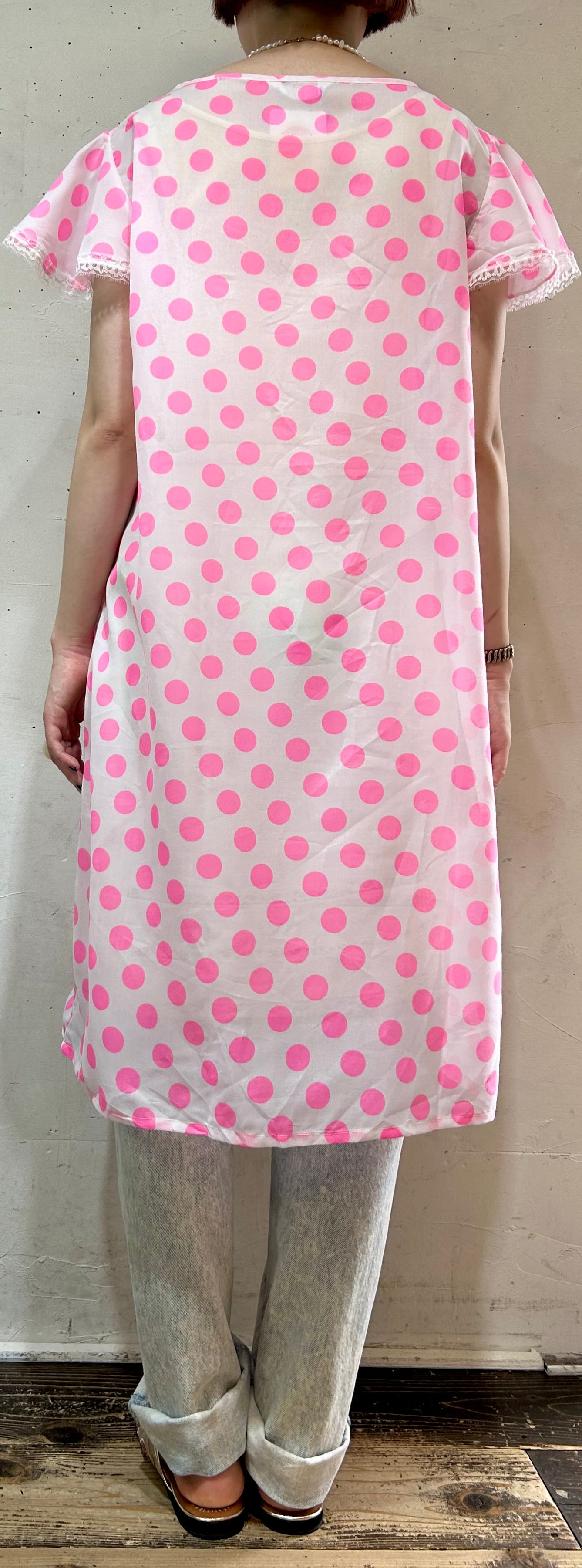 Vintage Dot Dress [E27166]