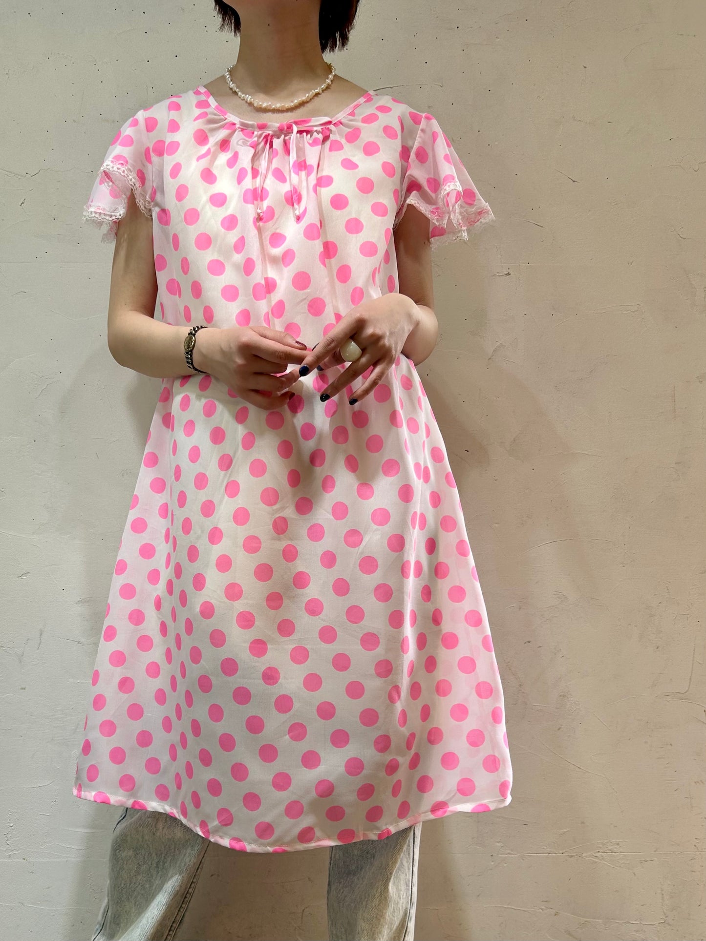 Vintage Dot Dress [E27166]