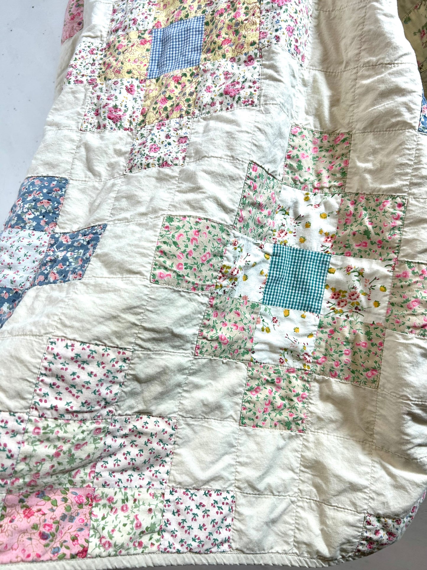 Vintage Patchwork Quilt Jacket 〜ORVIS〜 [L29145]