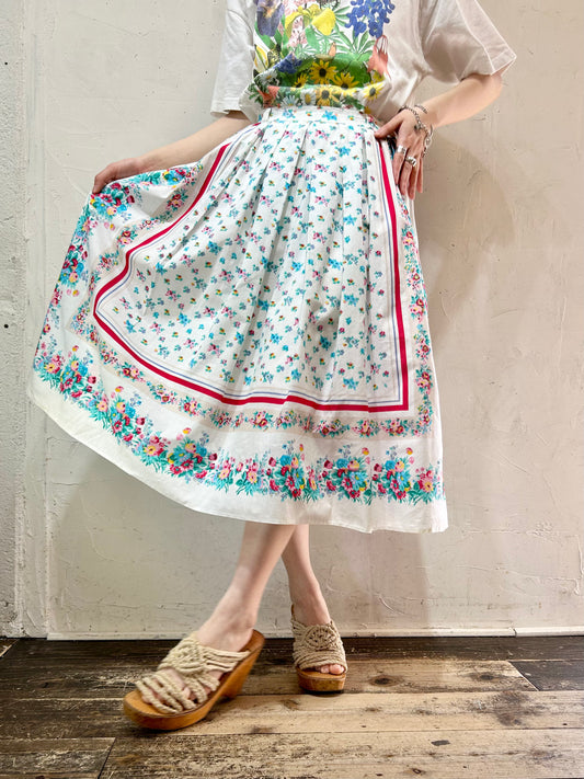 Vintage Cotton Skirt [E27004]