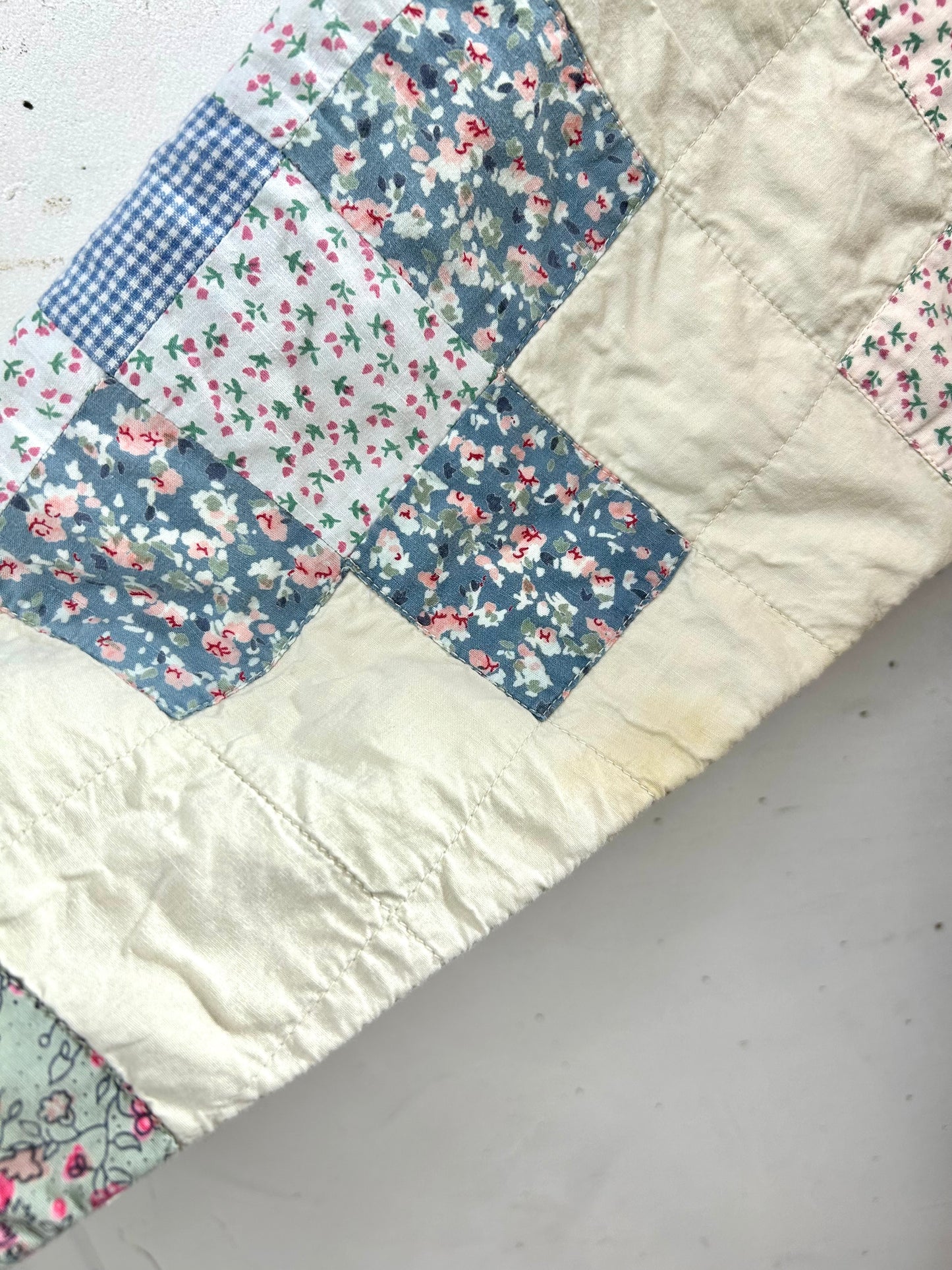 Vintage Patchwork Quilt Jacket 〜ORVIS〜 [L29145]