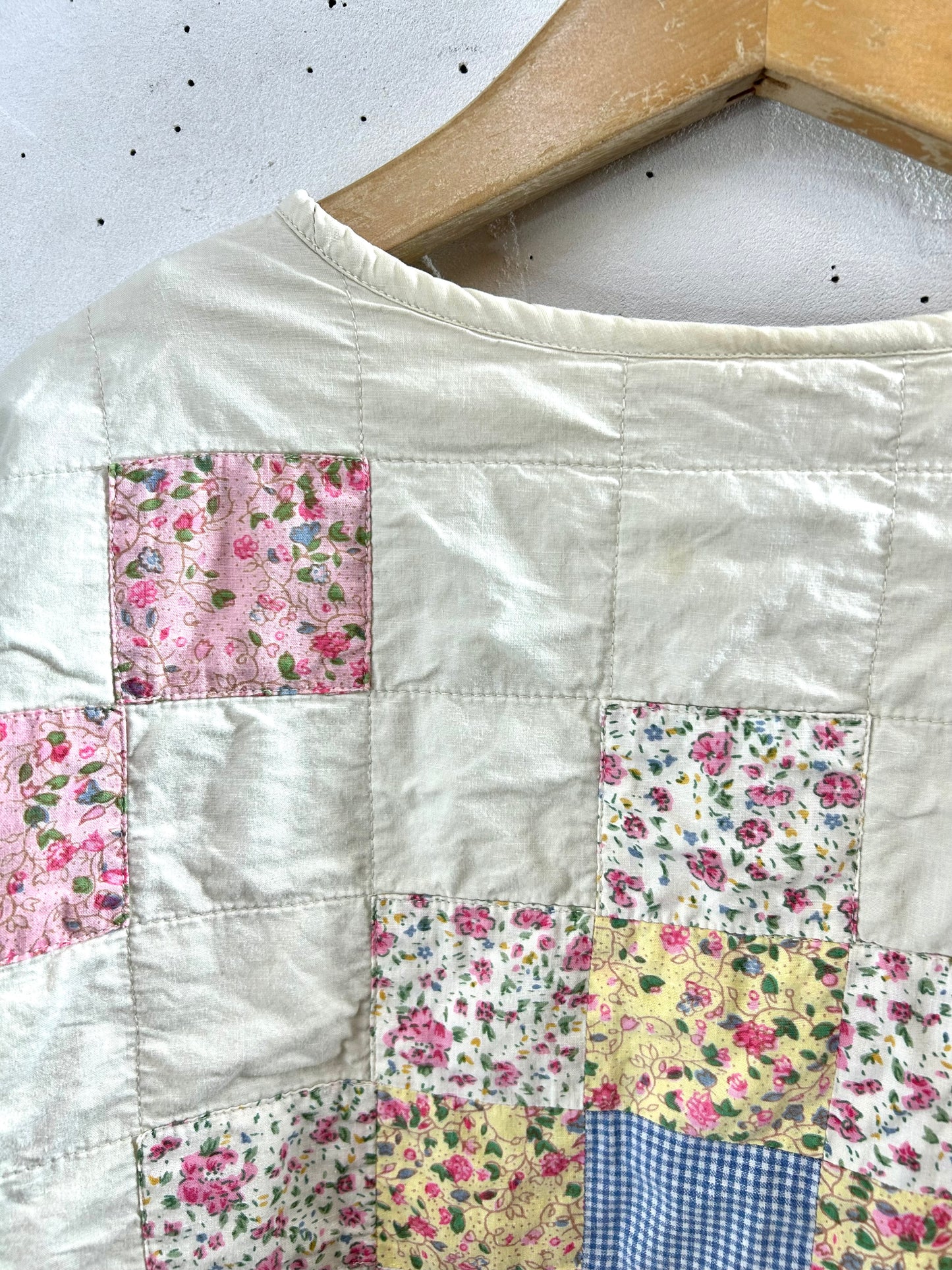 Vintage Patchwork Quilt Jacket 〜ORVIS〜 [L29145]