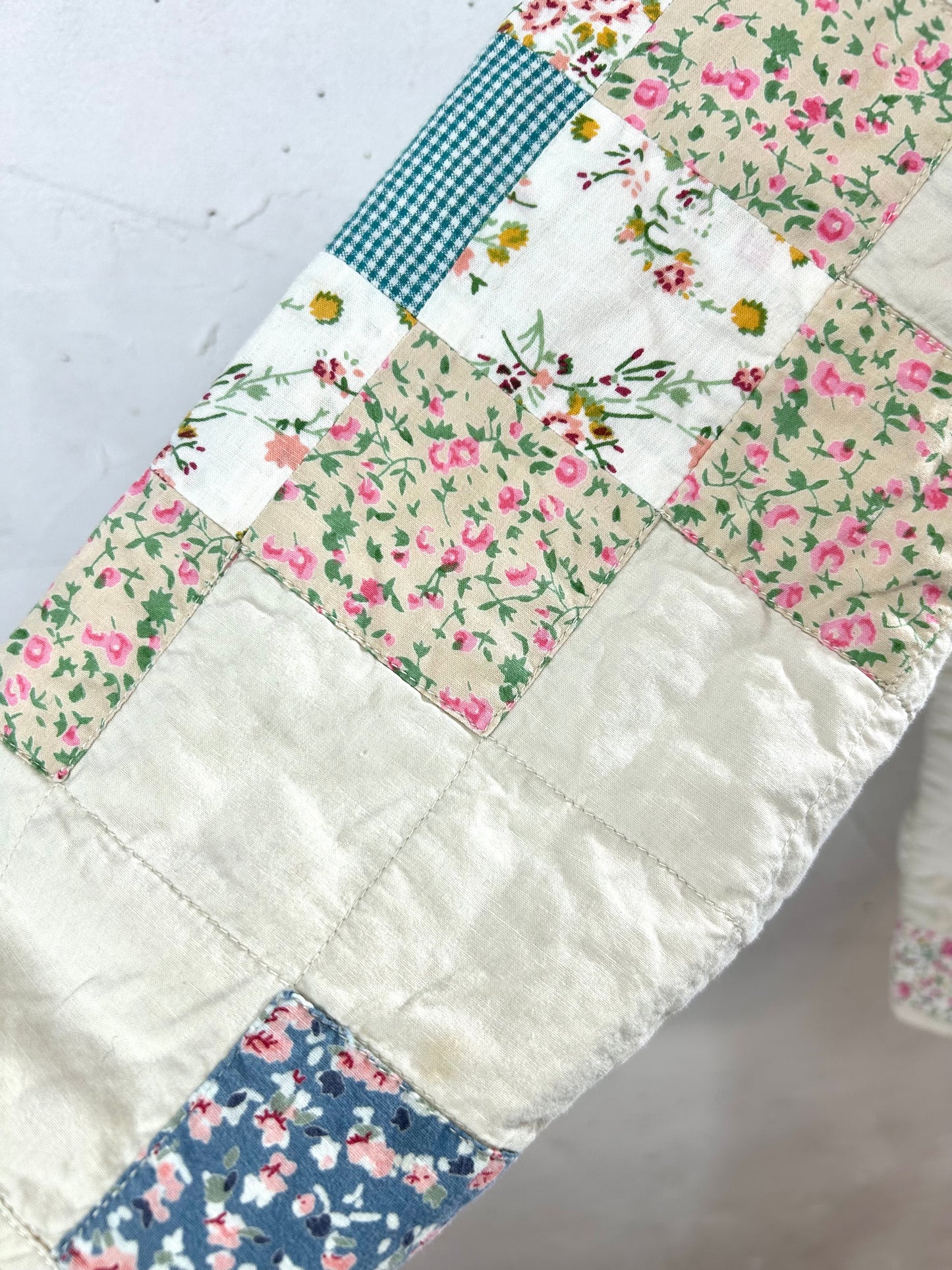 Vintage Patchwork Quilt Jacket 〜ORVIS〜 [L29145]