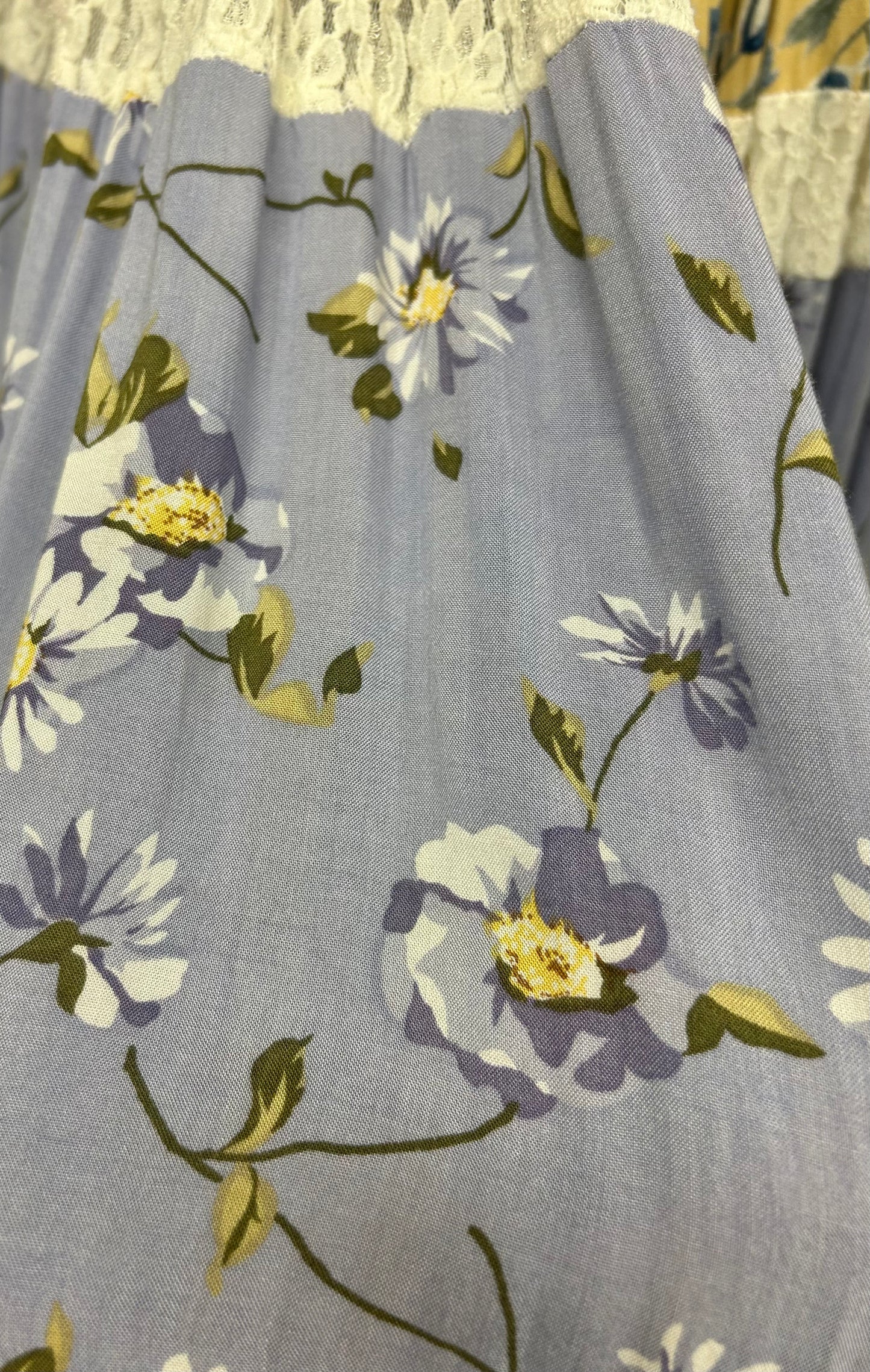 Vintage Tiered Skirt [D30010]