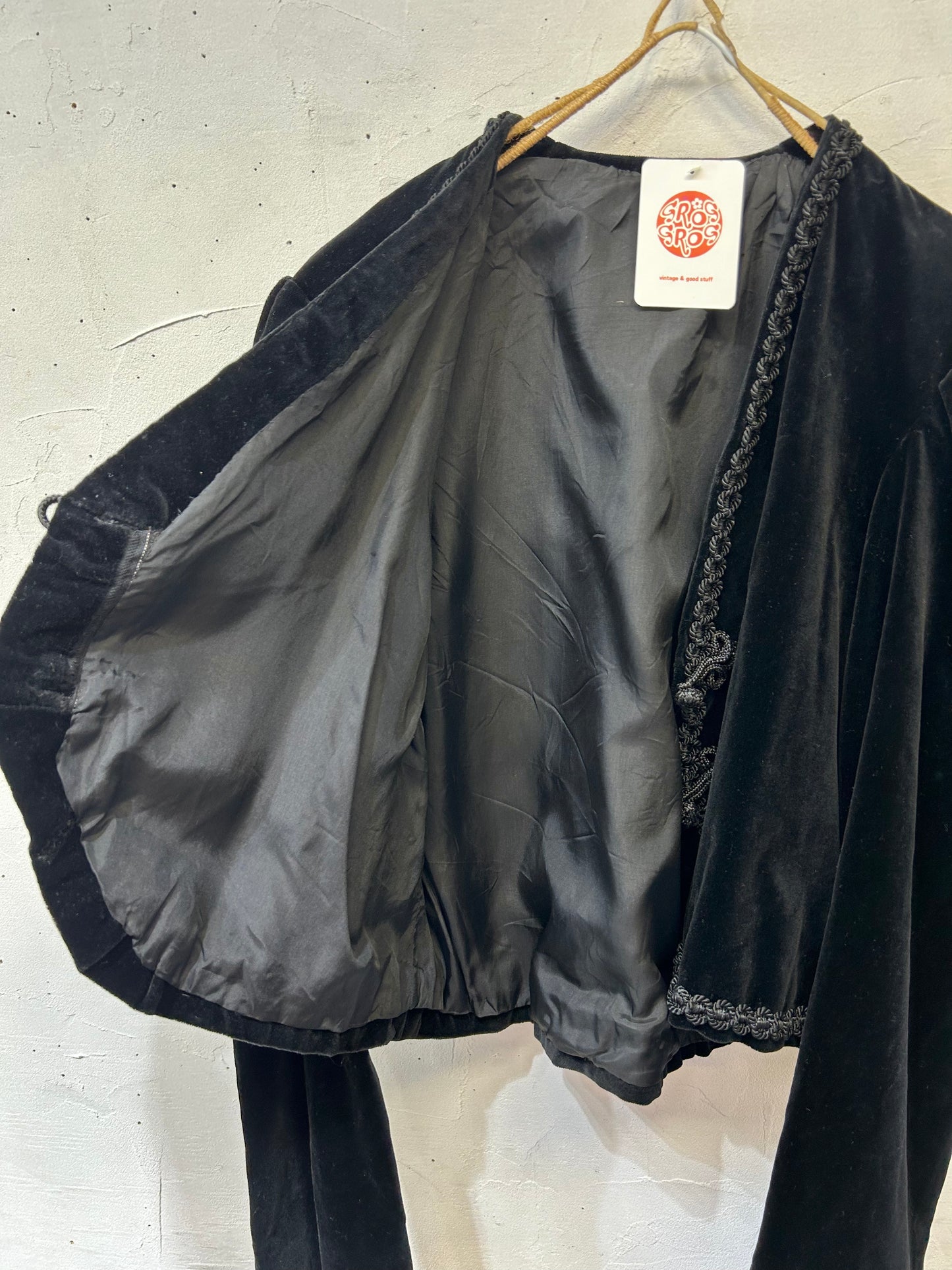 Vintage Velours Jacket [L25870]