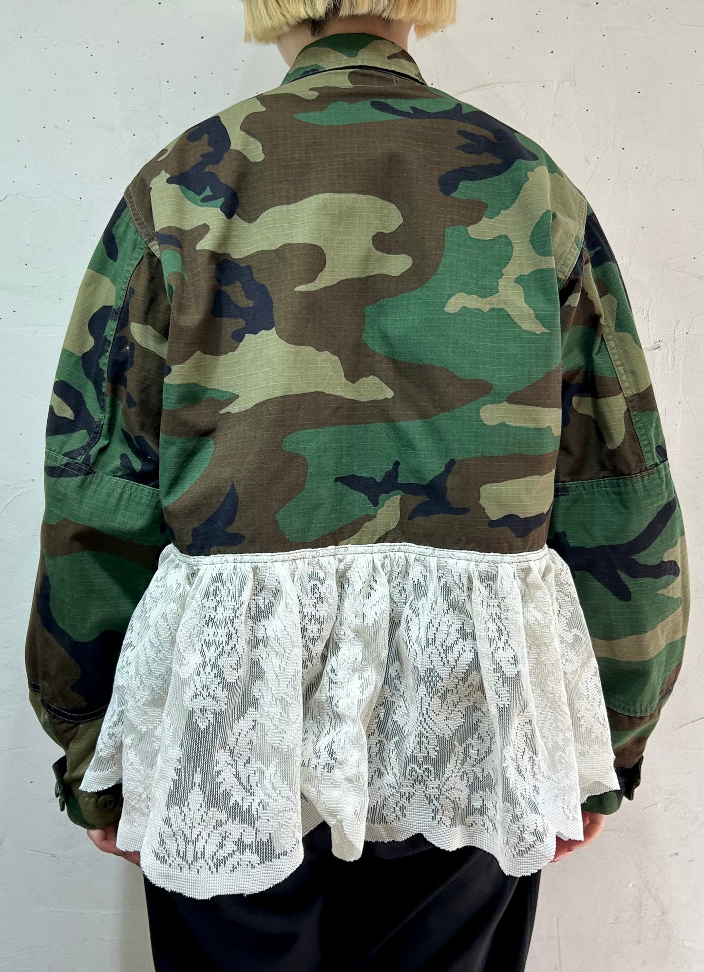 Vintage Military × Lace Jacket 〜Amy Nina〜 [C26569]