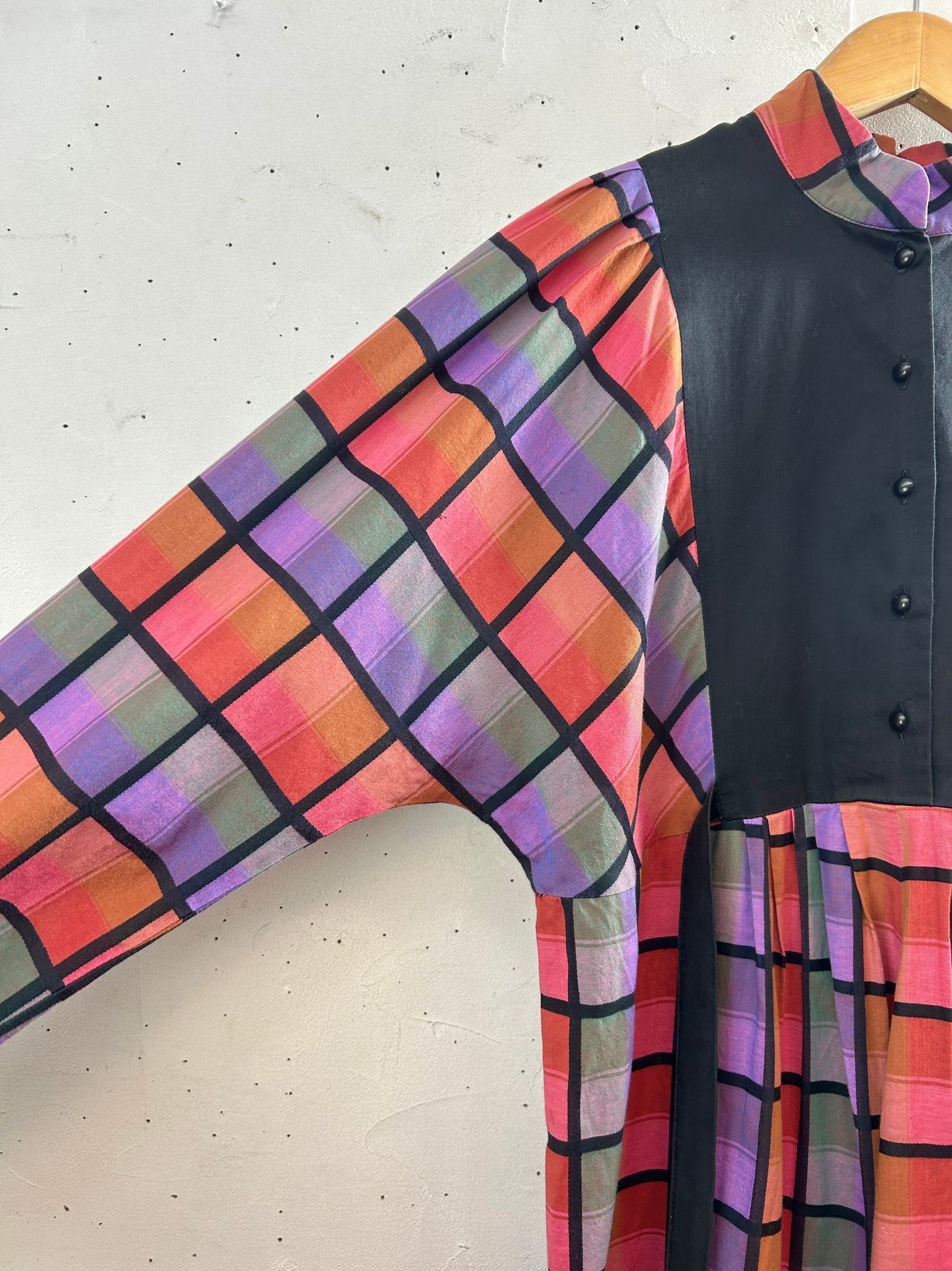 Vintage Plaid Dress [B29586]