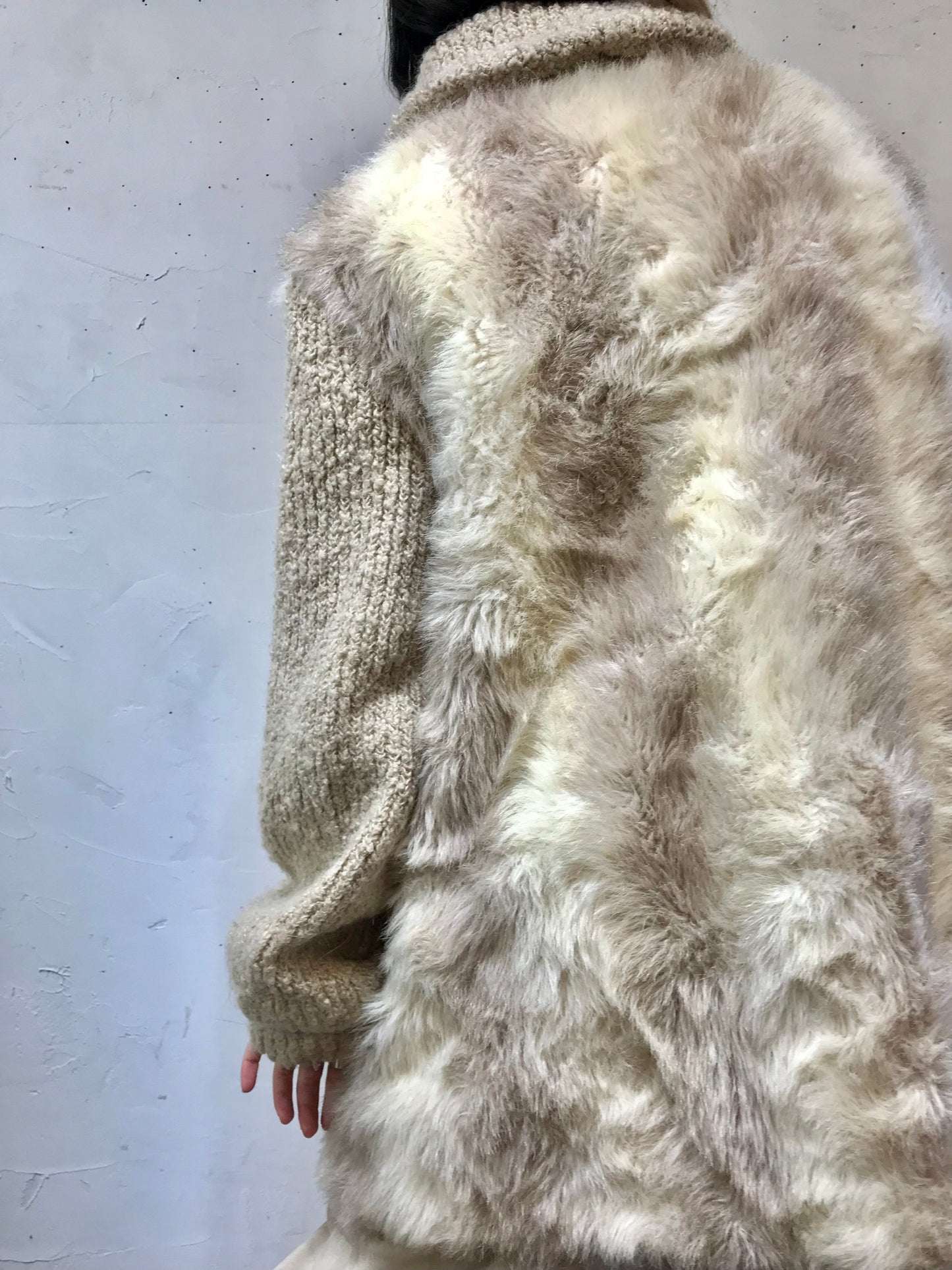 Vintage Eco Fur Jacket UNION MADE [K25627]