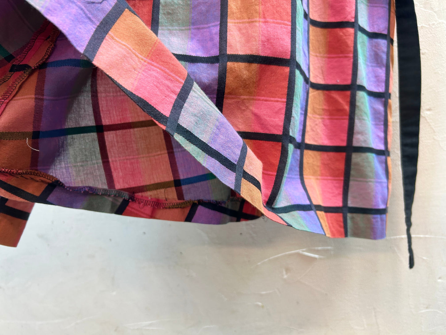 Vintage Plaid Dress [B29586]