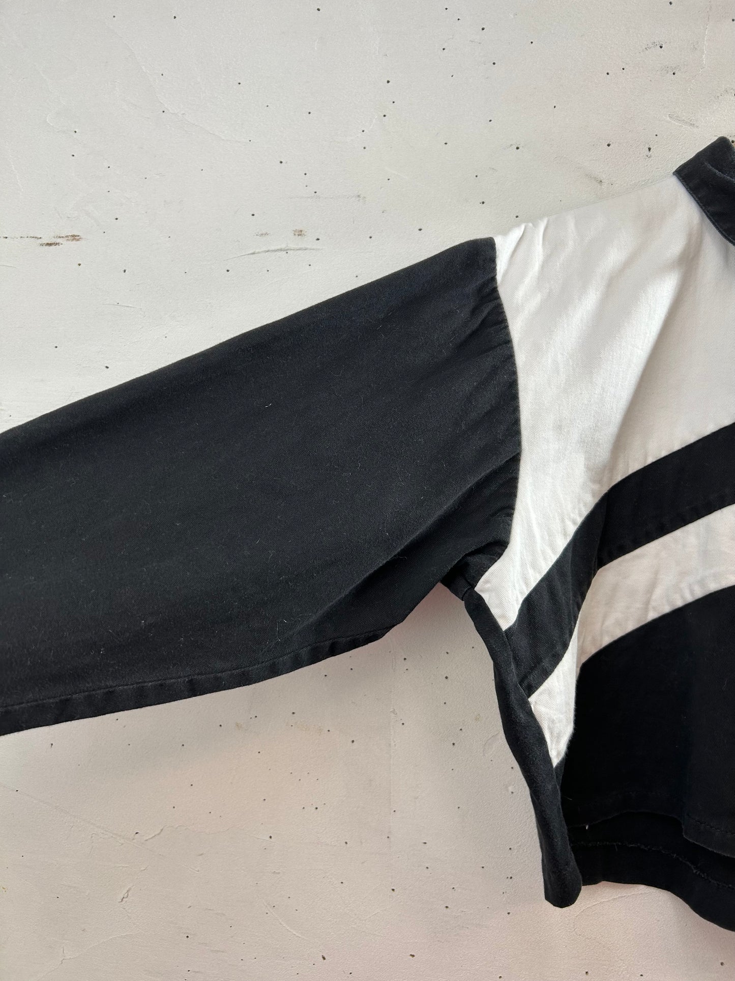 Vintage Asymmetry Design Shirt MADE lN USA [D30020]