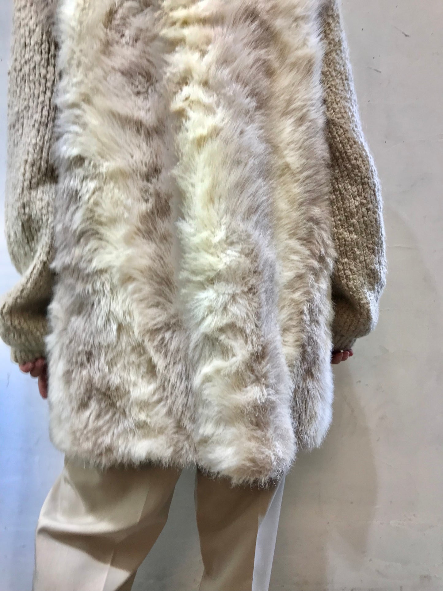 Vintage Eco Fur Jacket UNION MADE [K25627]