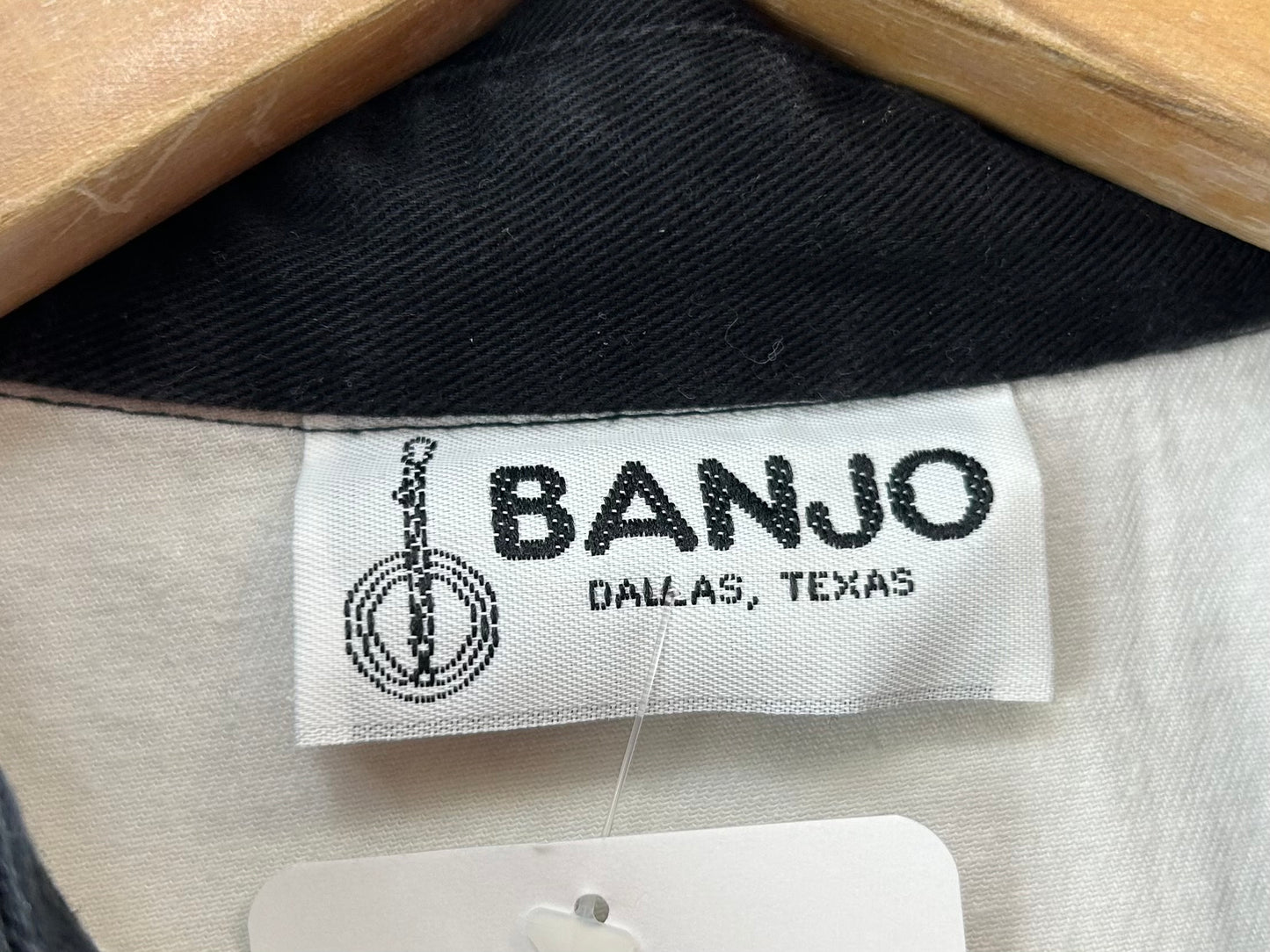 Vintage Asymmetry Design Shirt MADE lN USA [D30020]