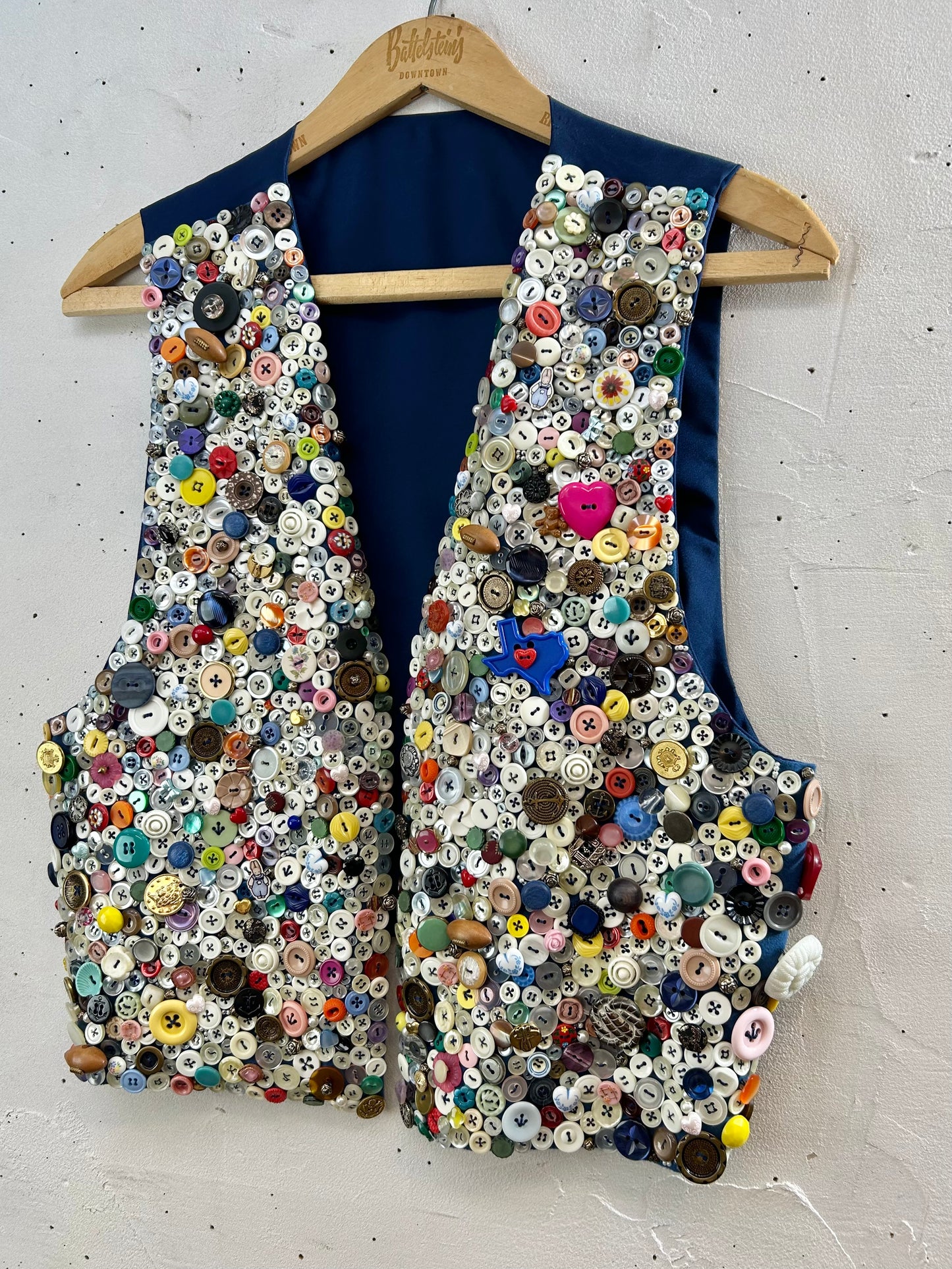 Vintage Button Vest [E30231]