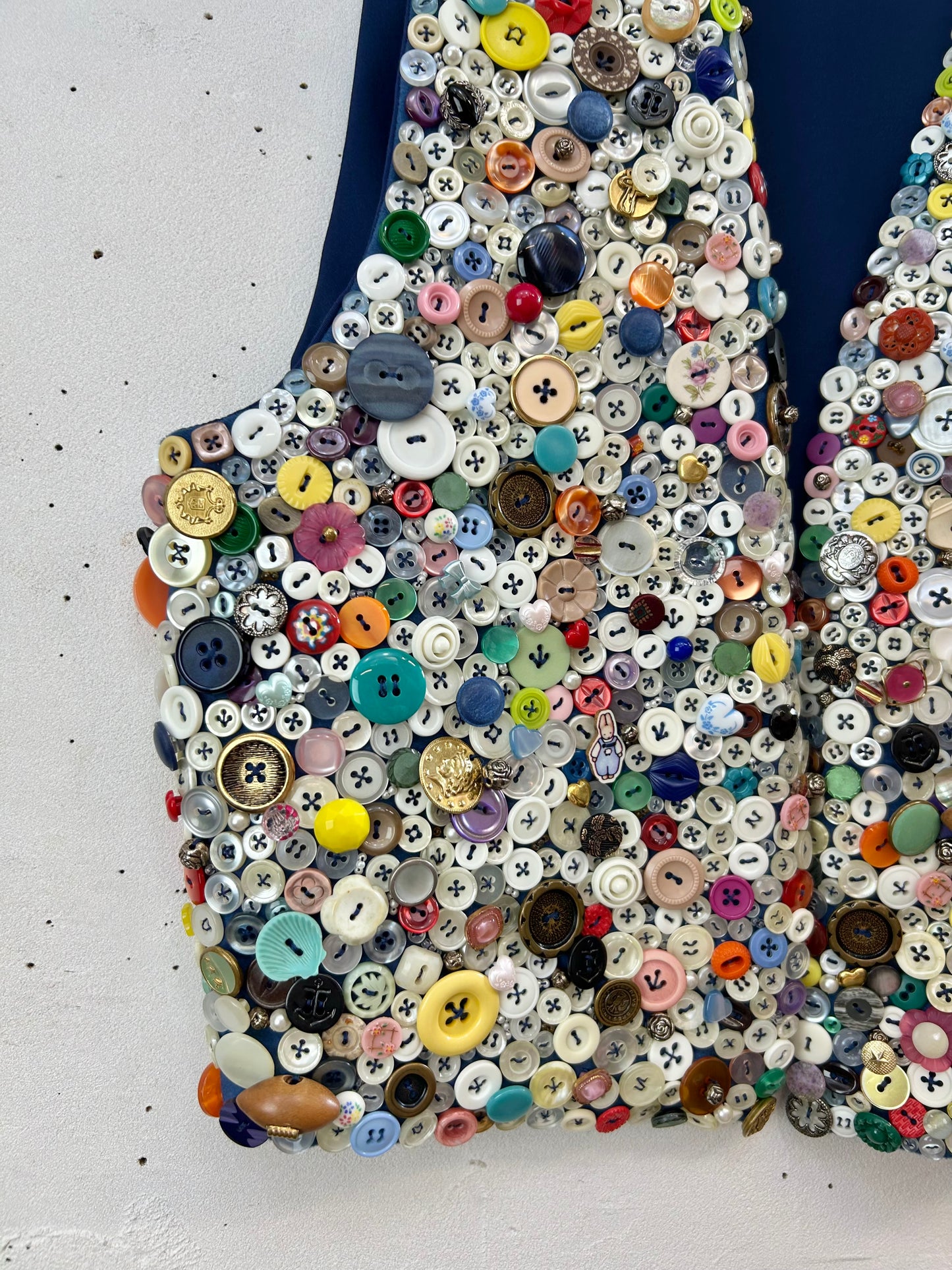 Vintage Button Vest [E30231]