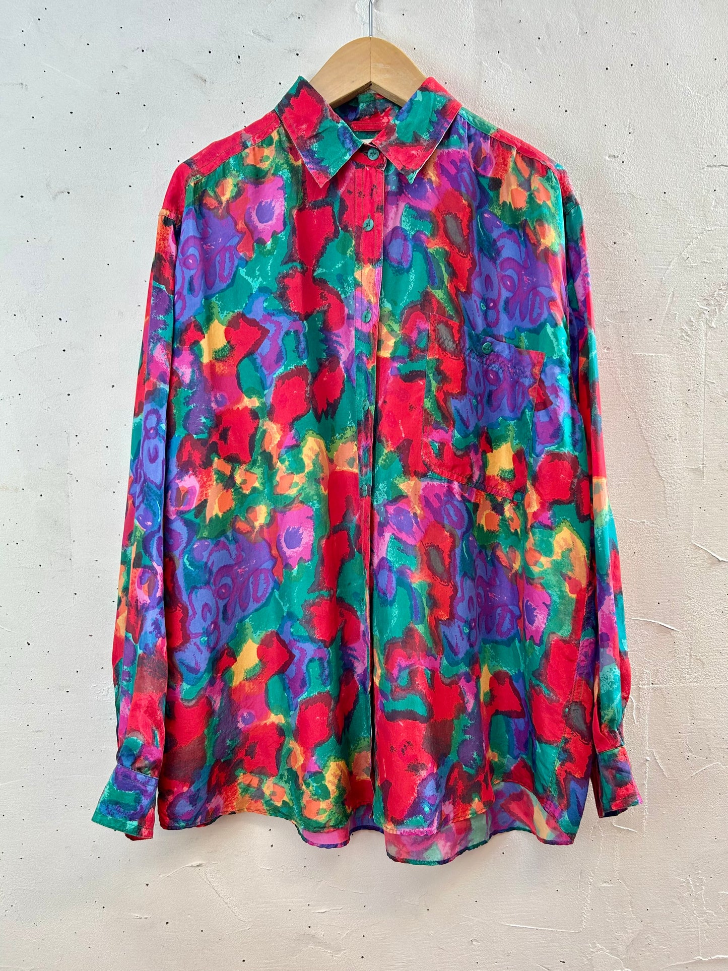 Vintage Silk Shirt [D30018]