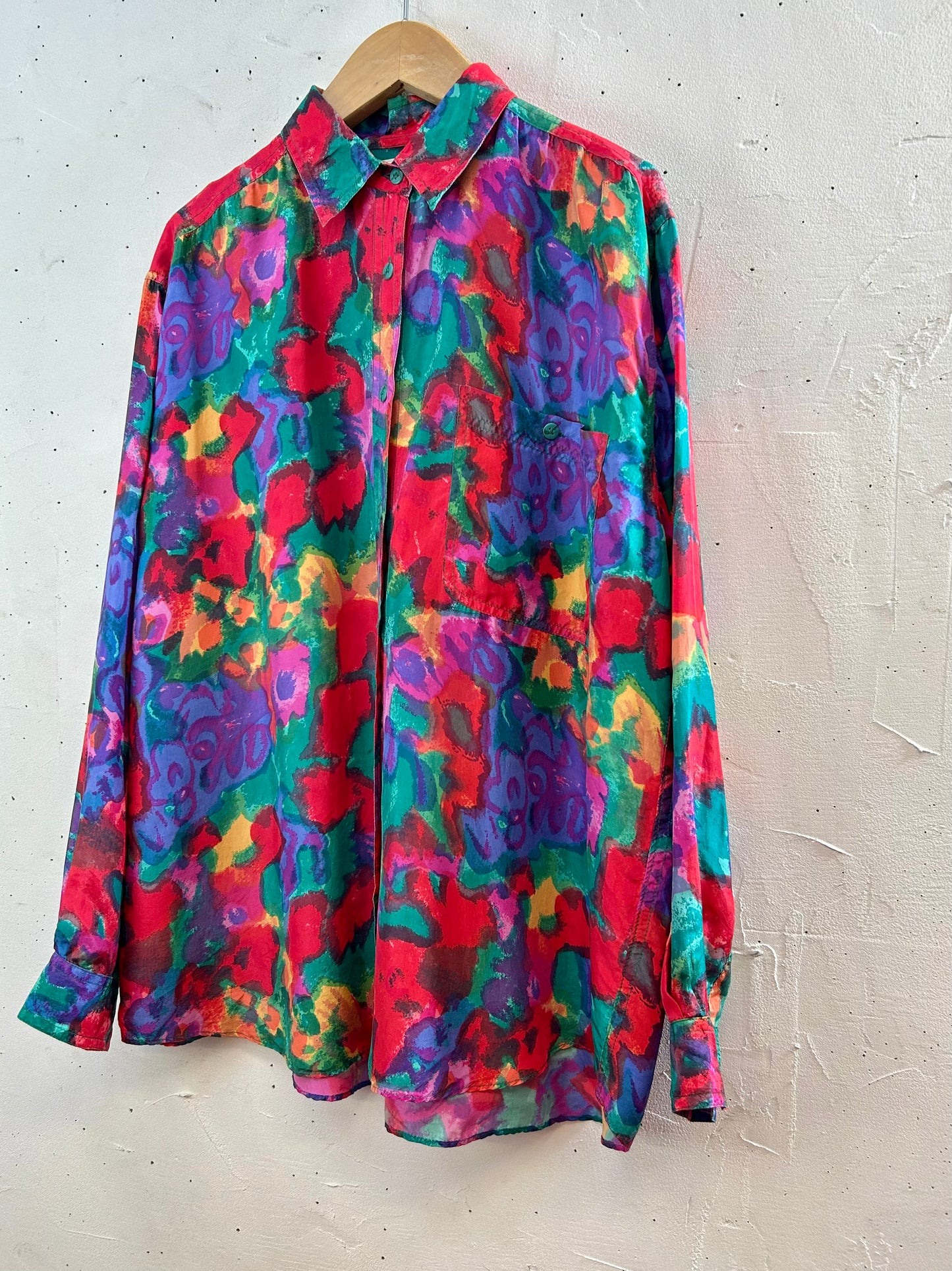 Vintage Silk Shirt [D30018]