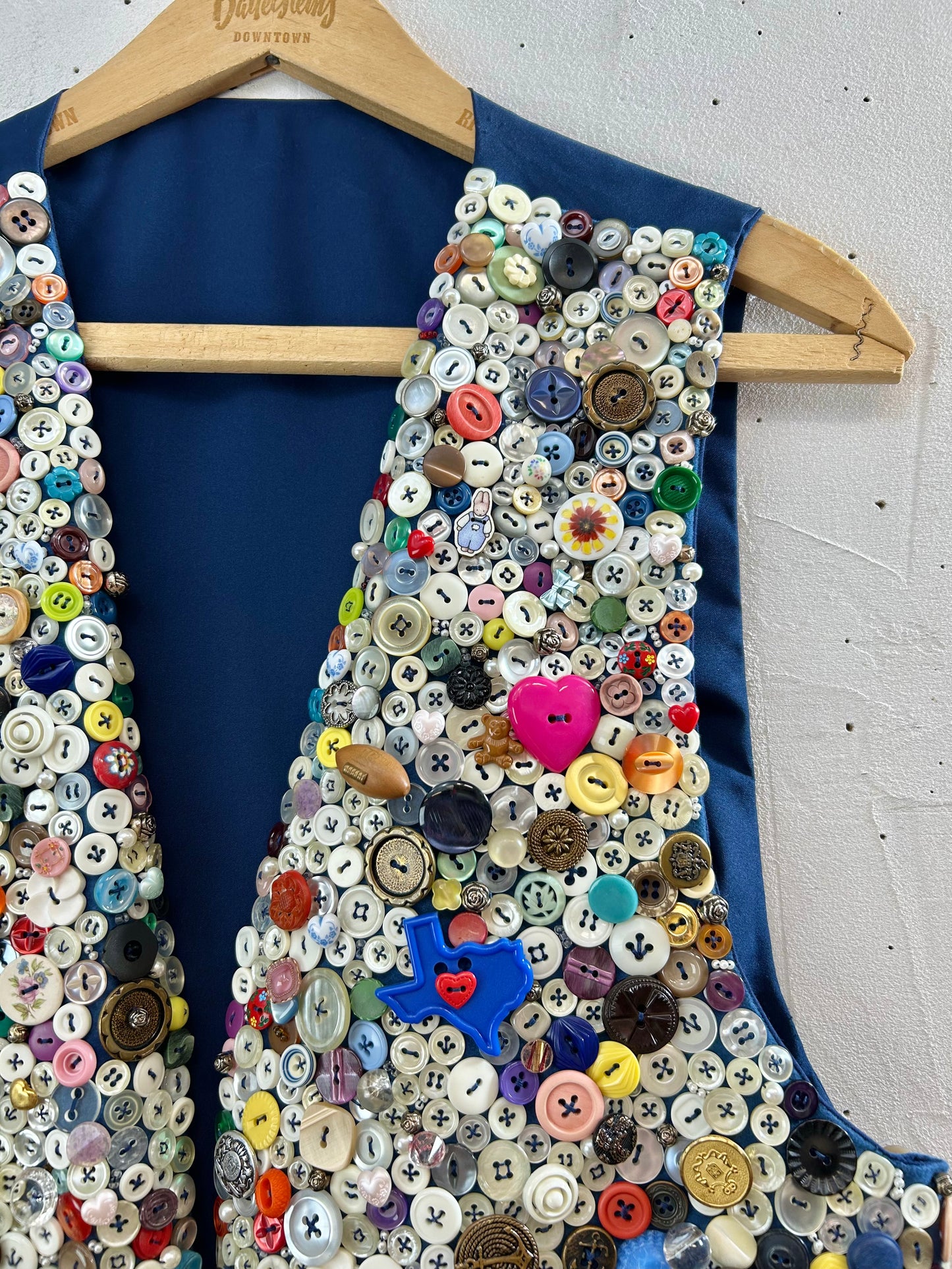 Vintage Button Vest [E30231]
