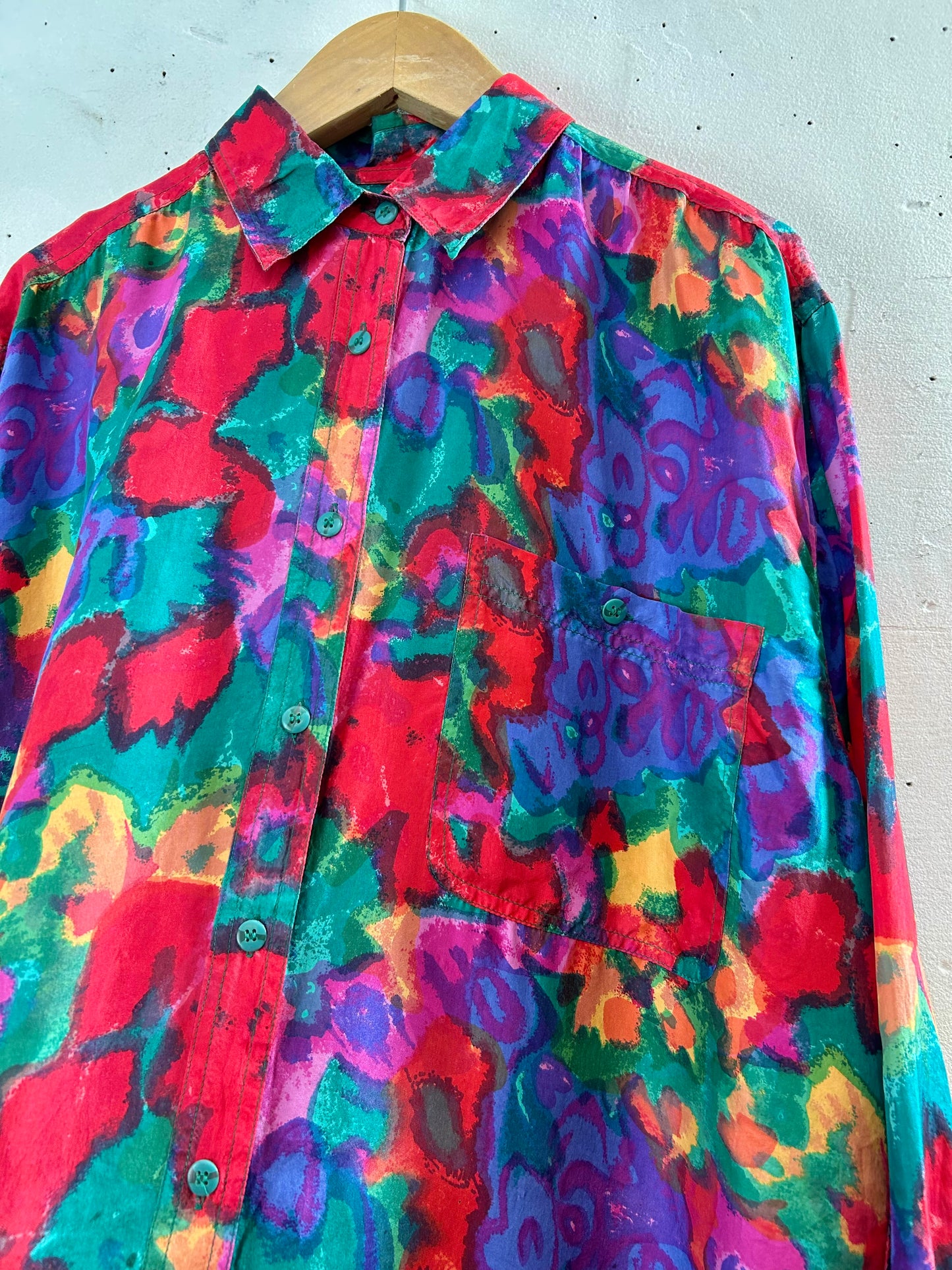 Vintage Silk Shirt [D30018]