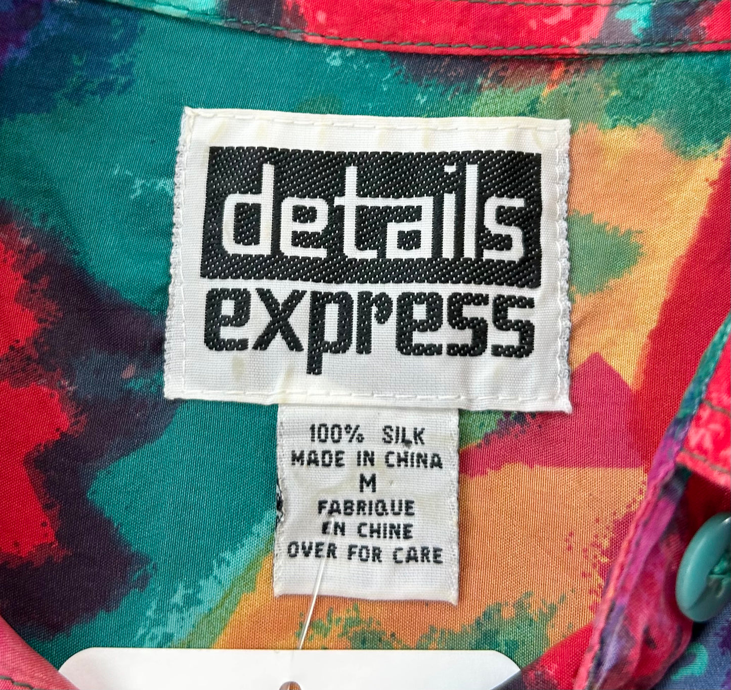 Vintage Silk Shirt [D30018]