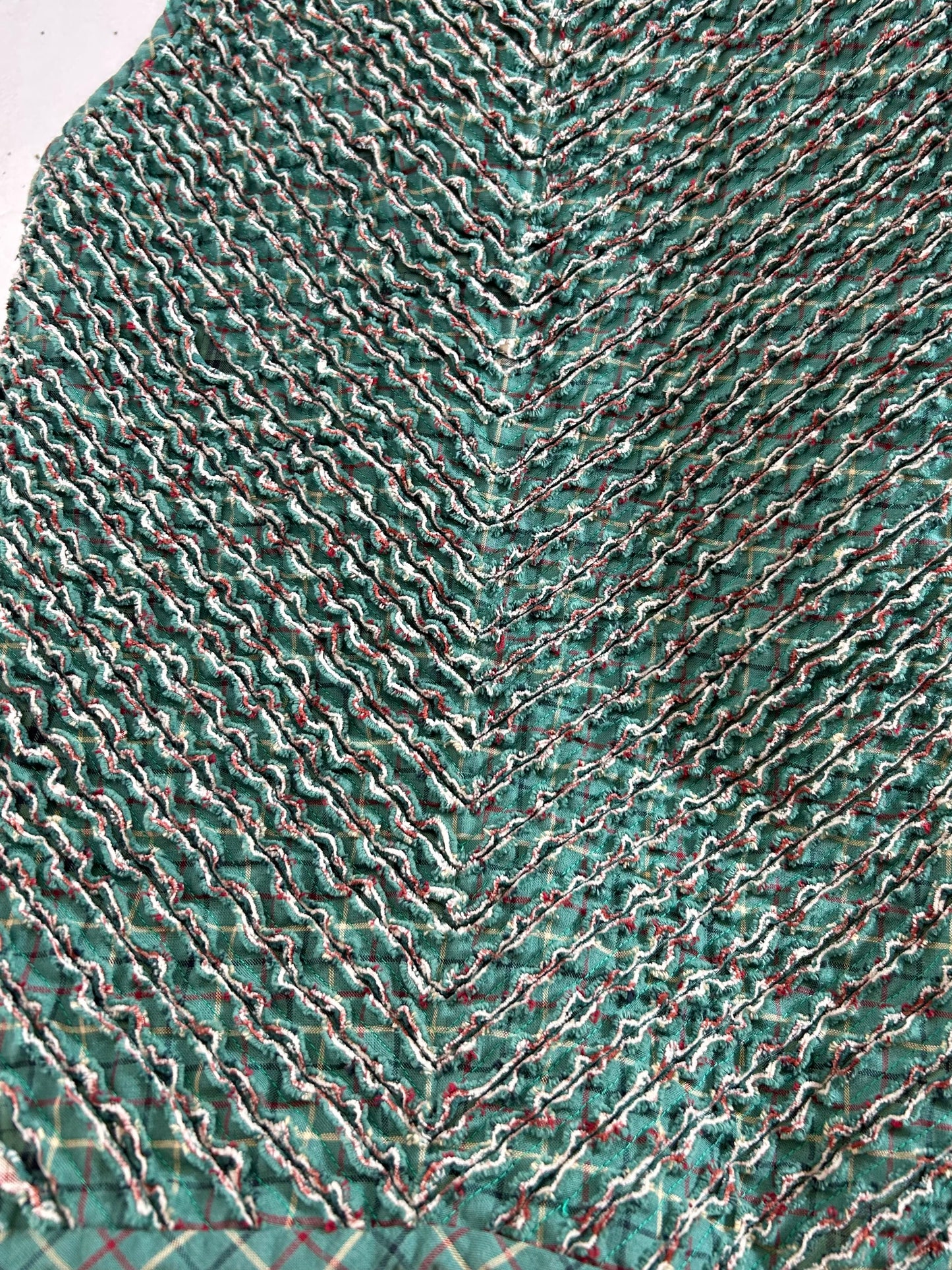 Vintage Slash Quilt Vest [E30230]