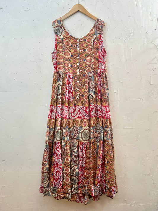 Vintage Rayon Dress 〜BILA〜[B29585]