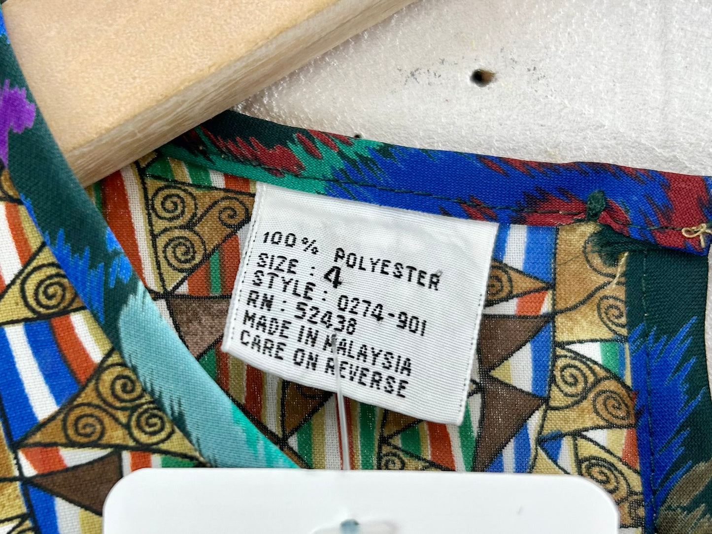 ’80s Vintage Dress [D30021]