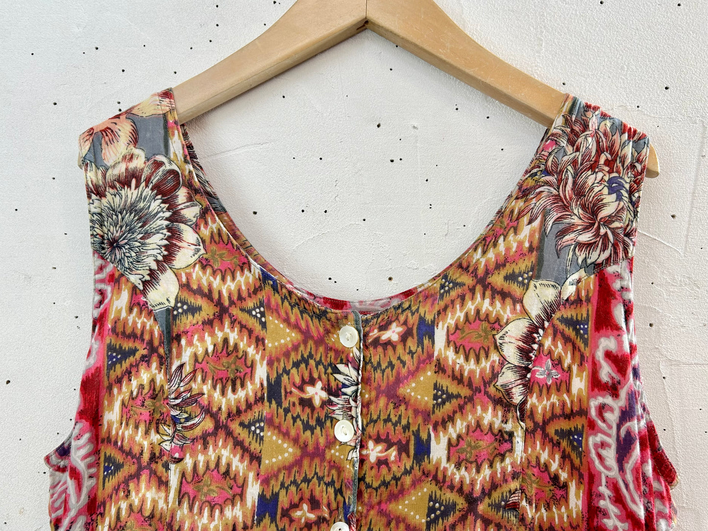 Vintage Rayon Dress 〜BILA〜[B29585]