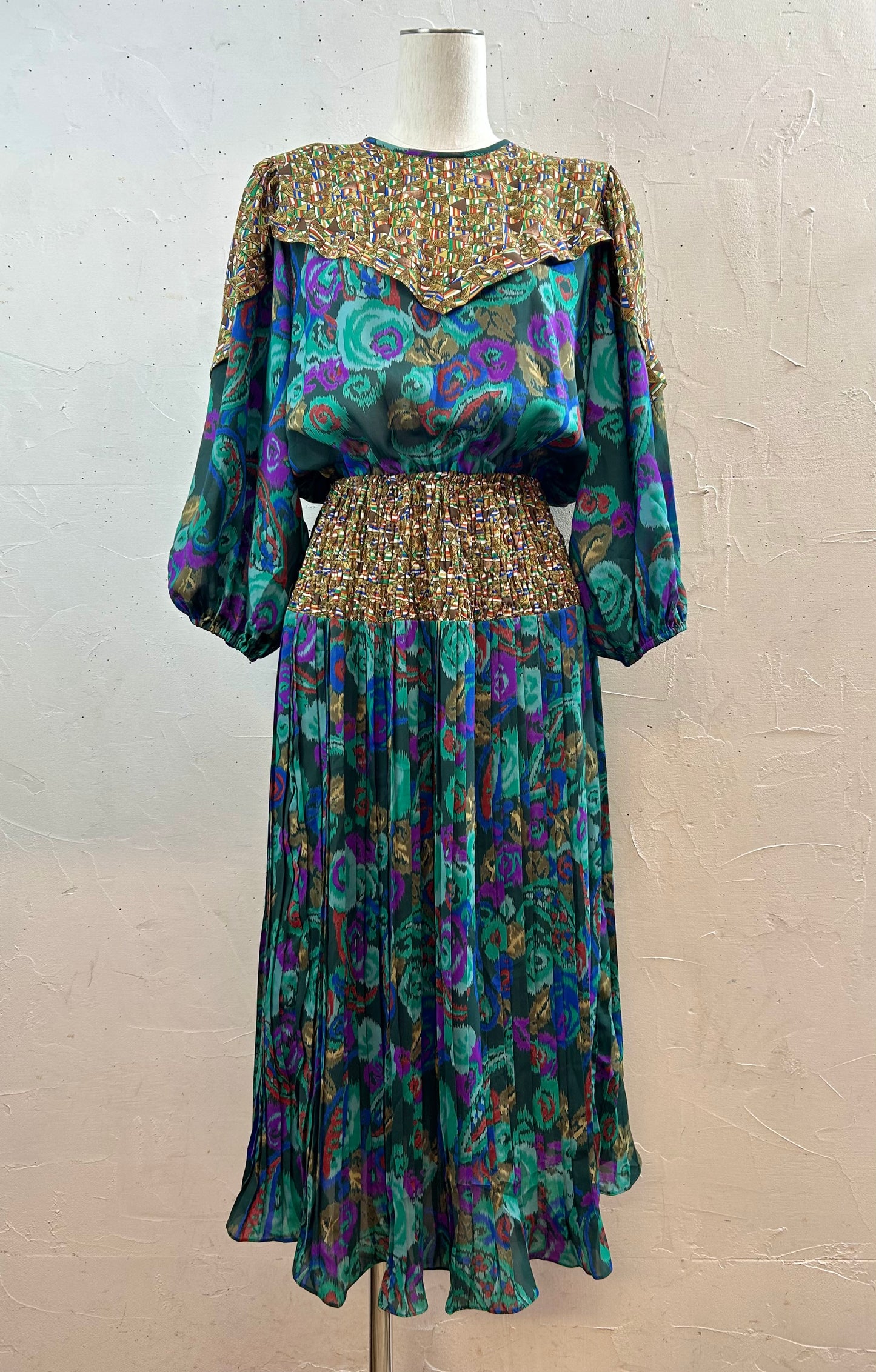 ’80s Vintage Dress [D30021]