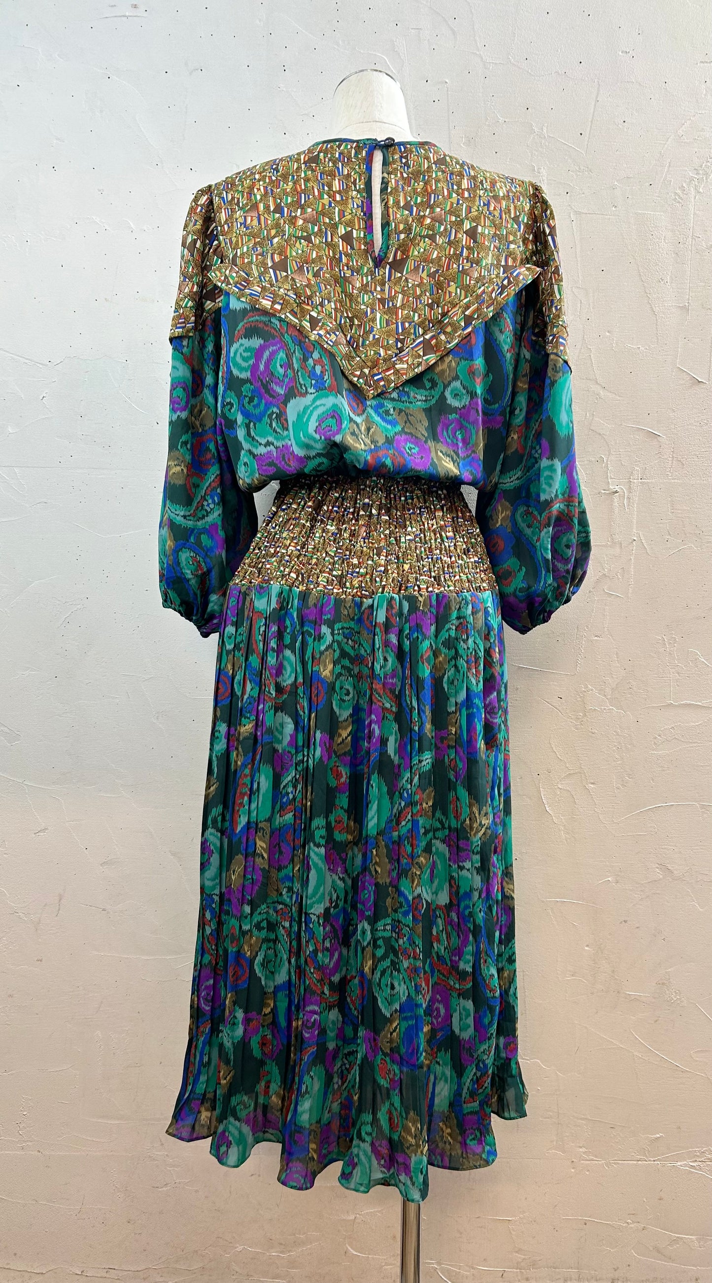 ’80s Vintage Dress [D30021]