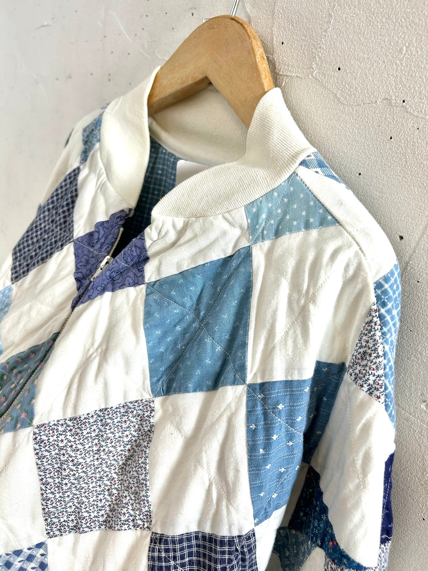 Vintage Patchwork Blouson [I28481]