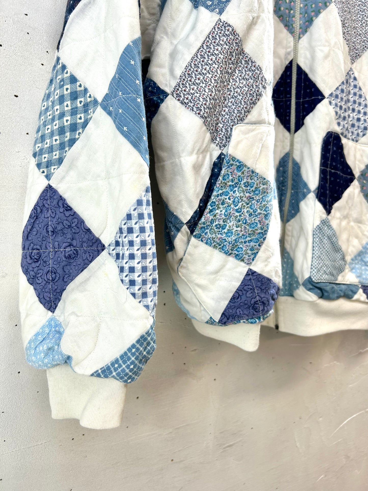 Vintage Patchwork Blouson [I28481]