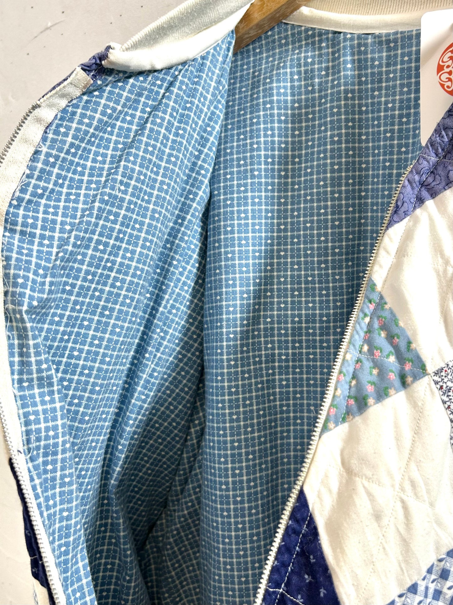 Vintage Patchwork Blouson [I28481]