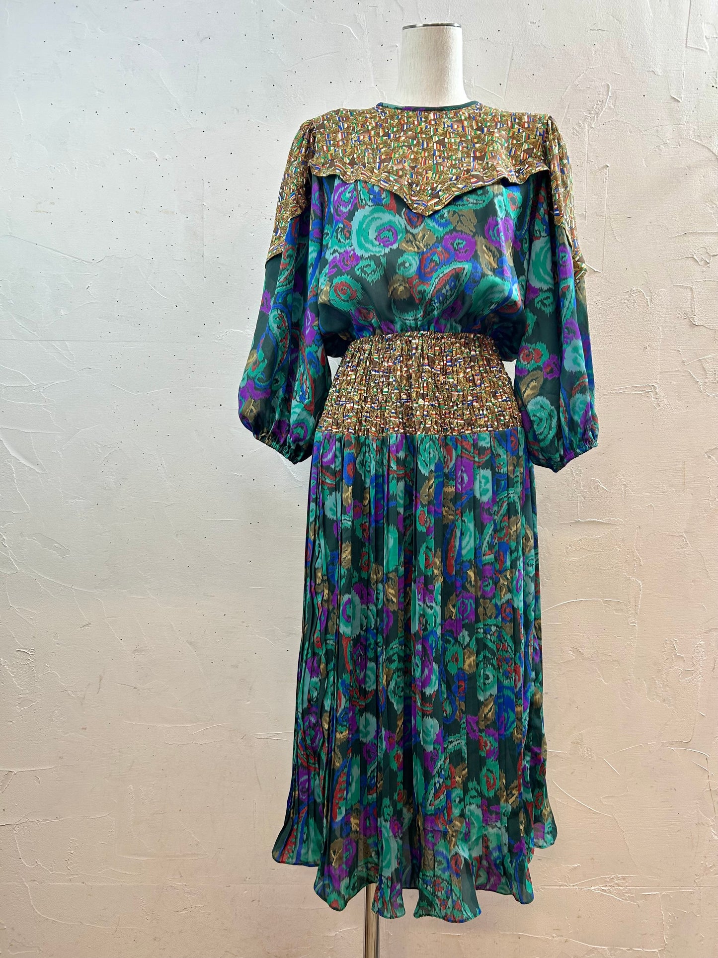 ’80s Vintage Dress [D30021]