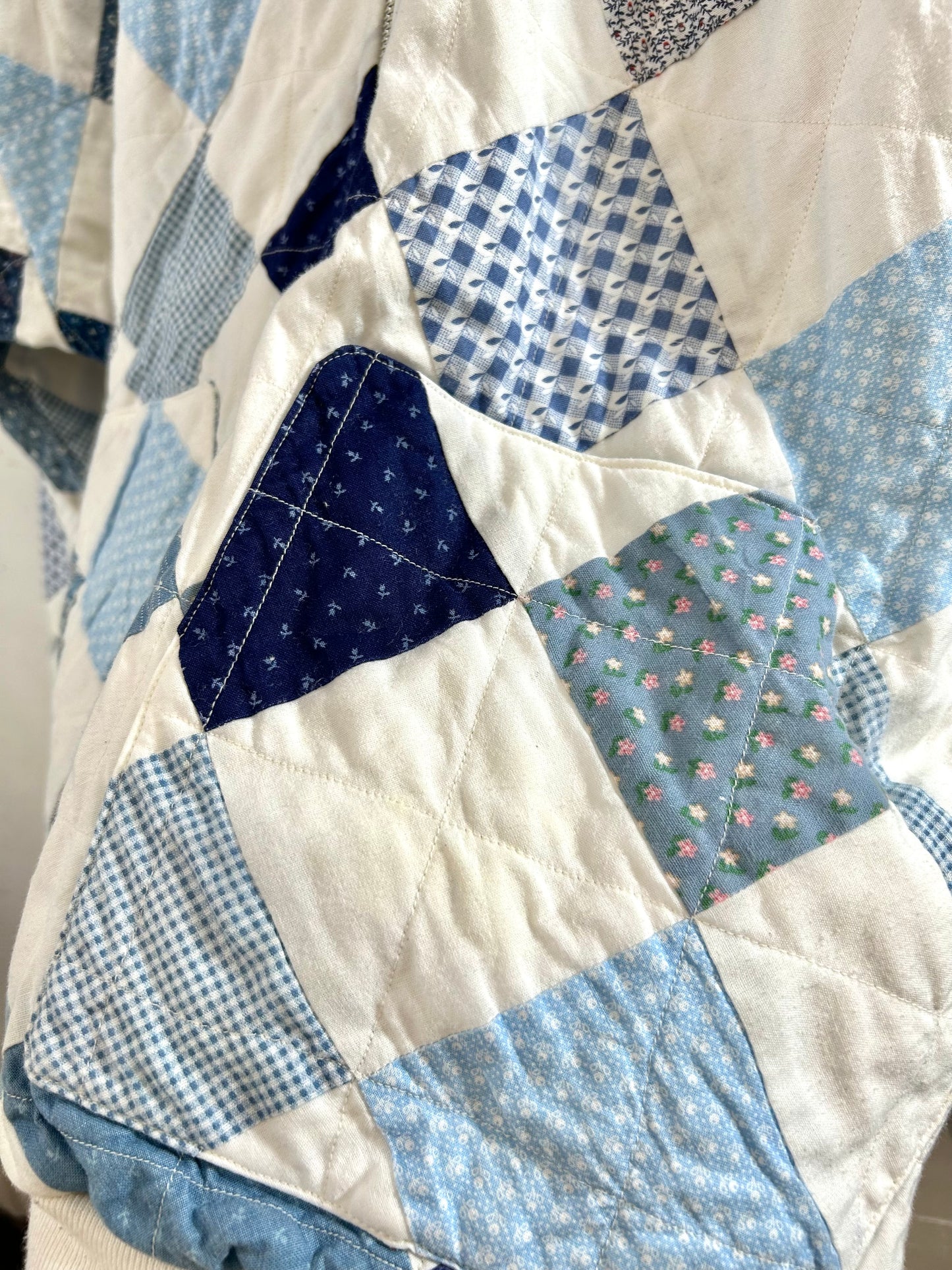 Vintage Patchwork Blouson [I28481]