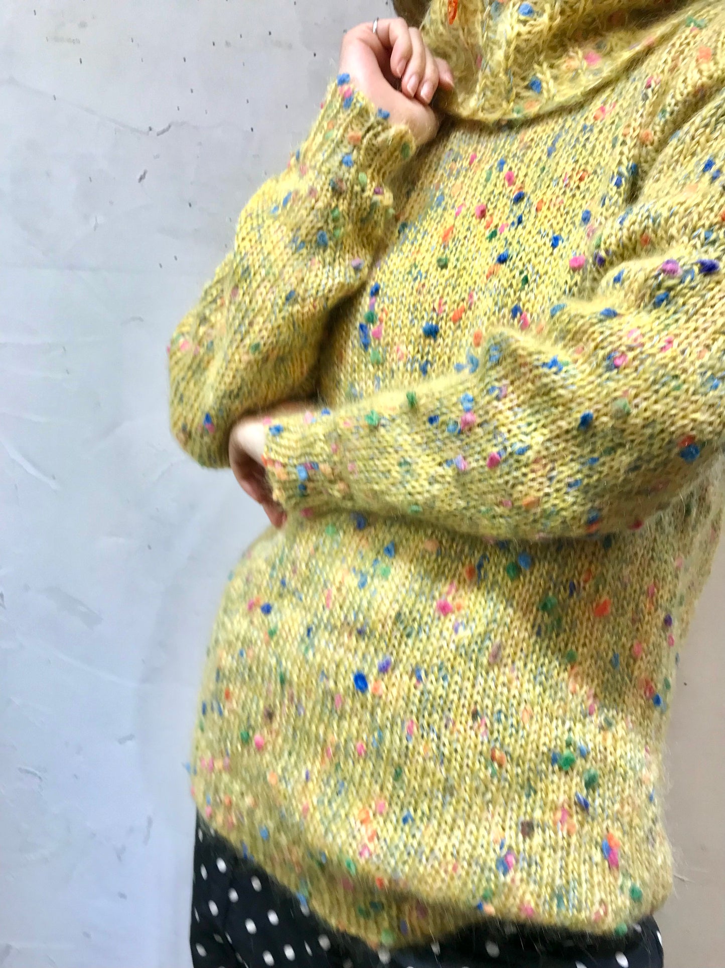 Vintage Knit Sweater [K25626]