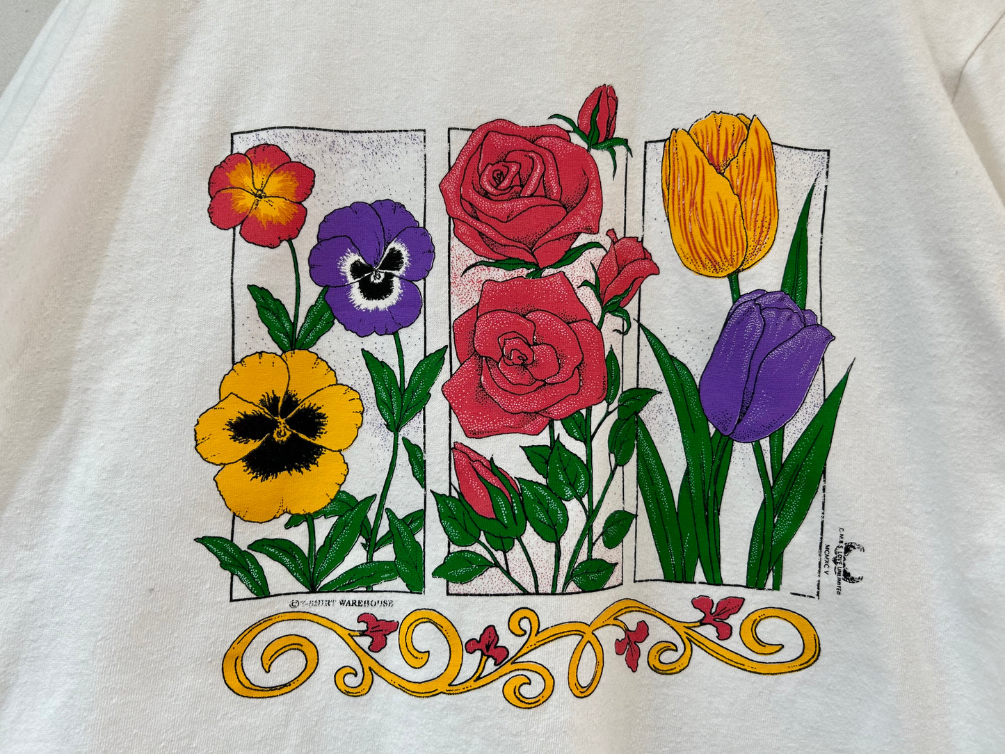 Vintage Cotton T-Shirt  MADE IN USA 〜[E27007]