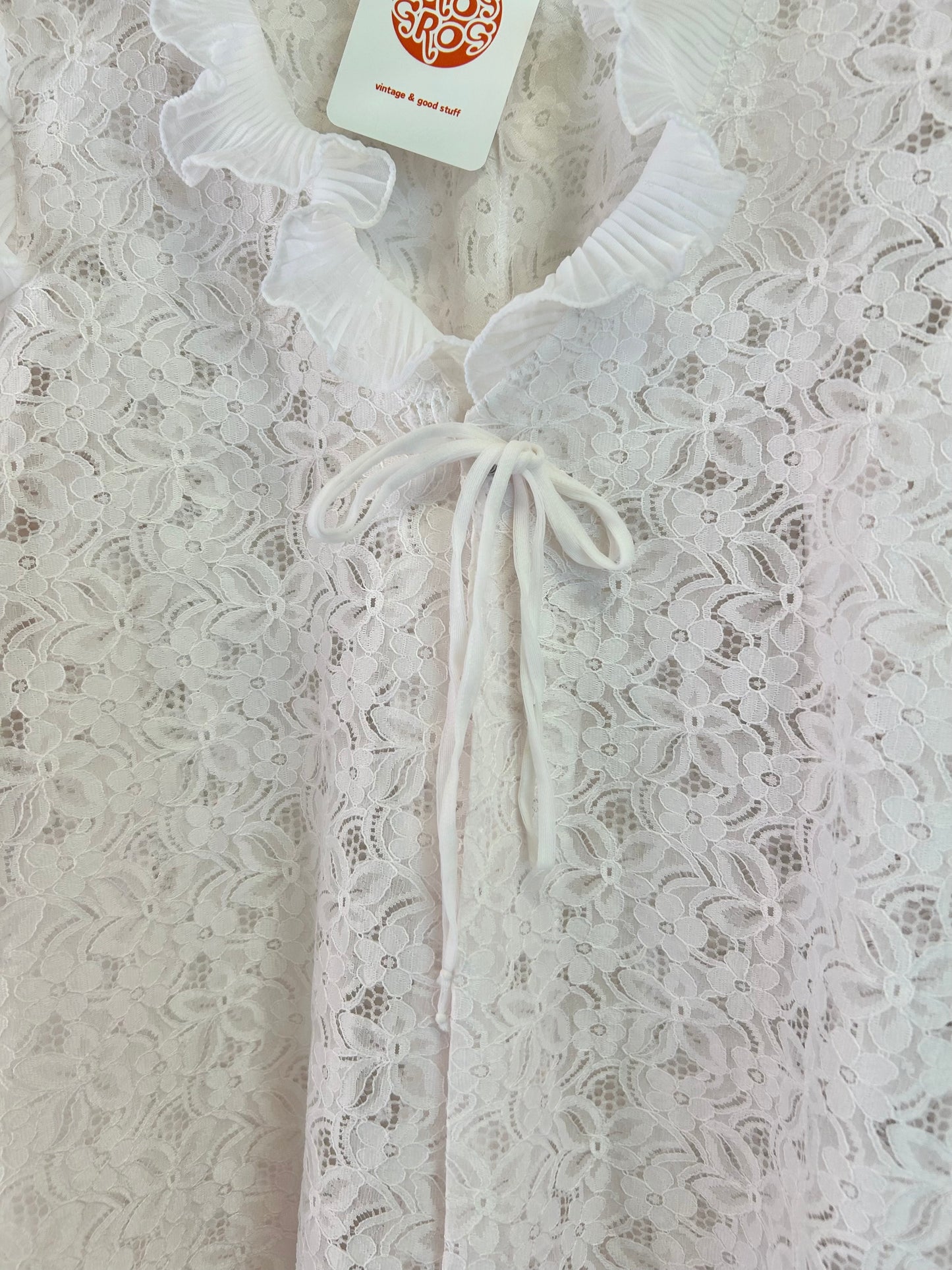 ’70s Vintage Lingerie Gown [H28261]