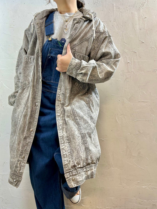 Vintage Chemical Denim Coat [J28716]