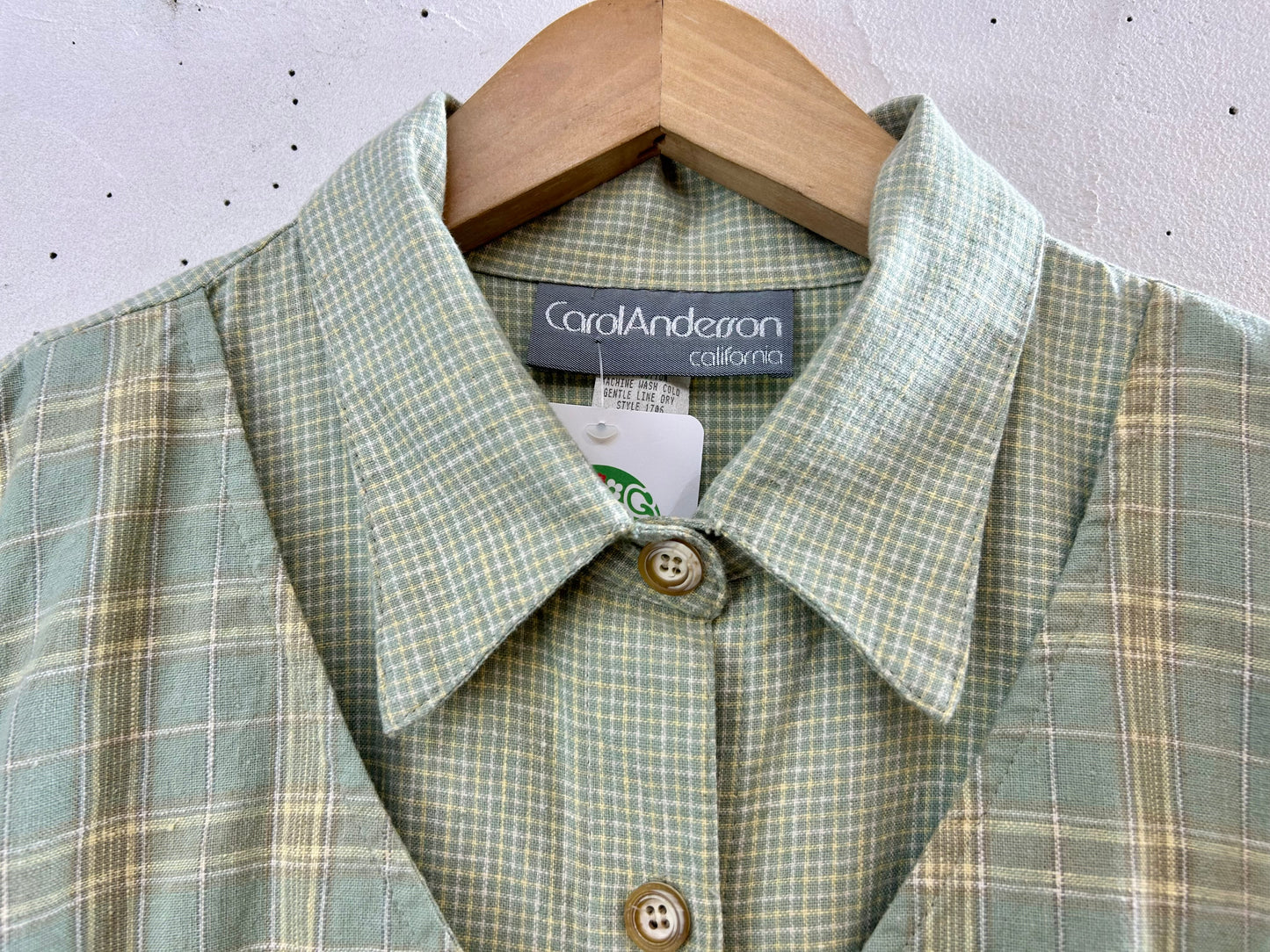 Vintage Layered Style Dress MADE IN USA [E30229]