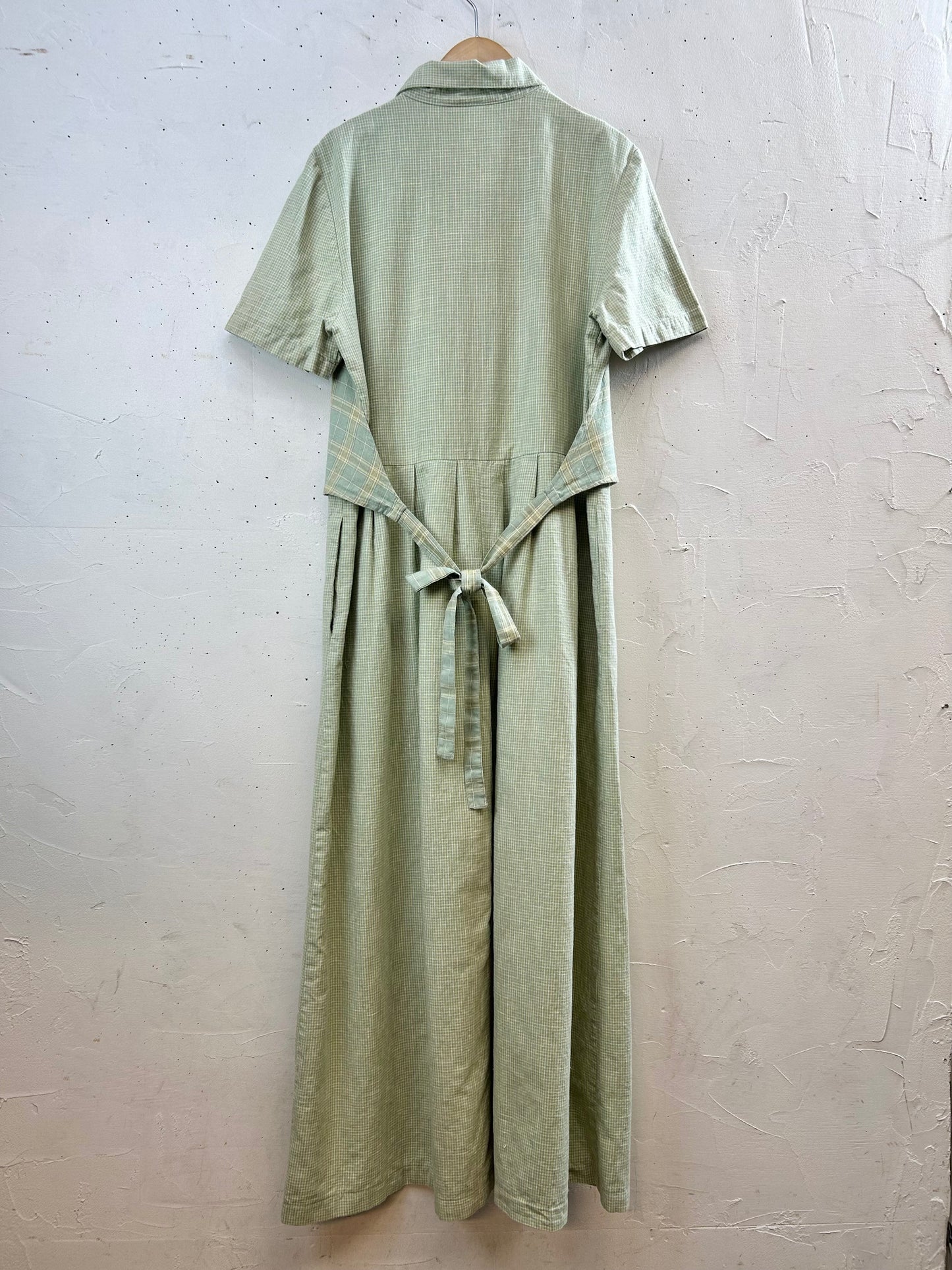 Vintage Layered Style Dress MADE IN USA [E30229]
