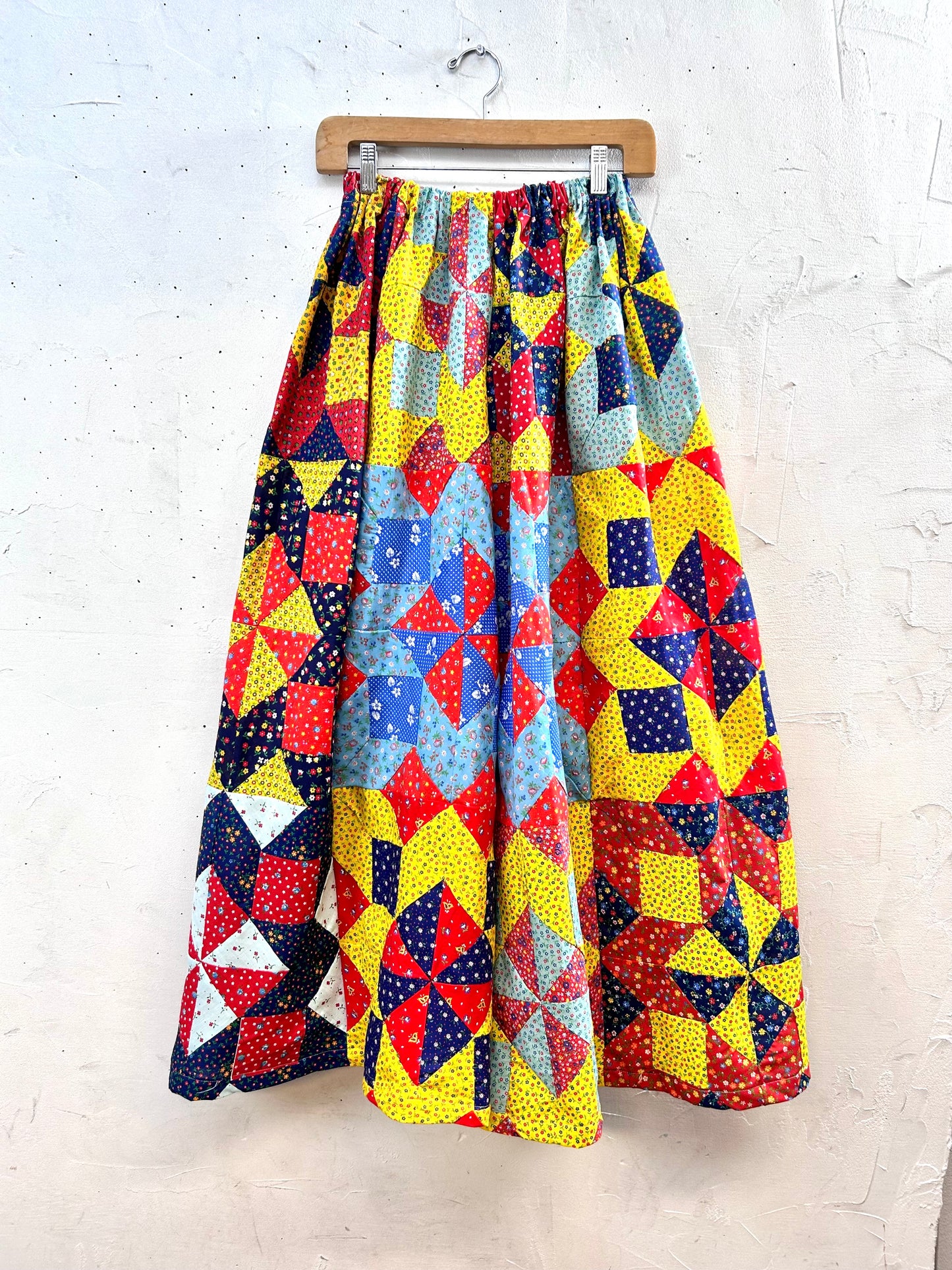 Vintage Patchwork Wide Pants 〜Amy Nina〜 [G28070]