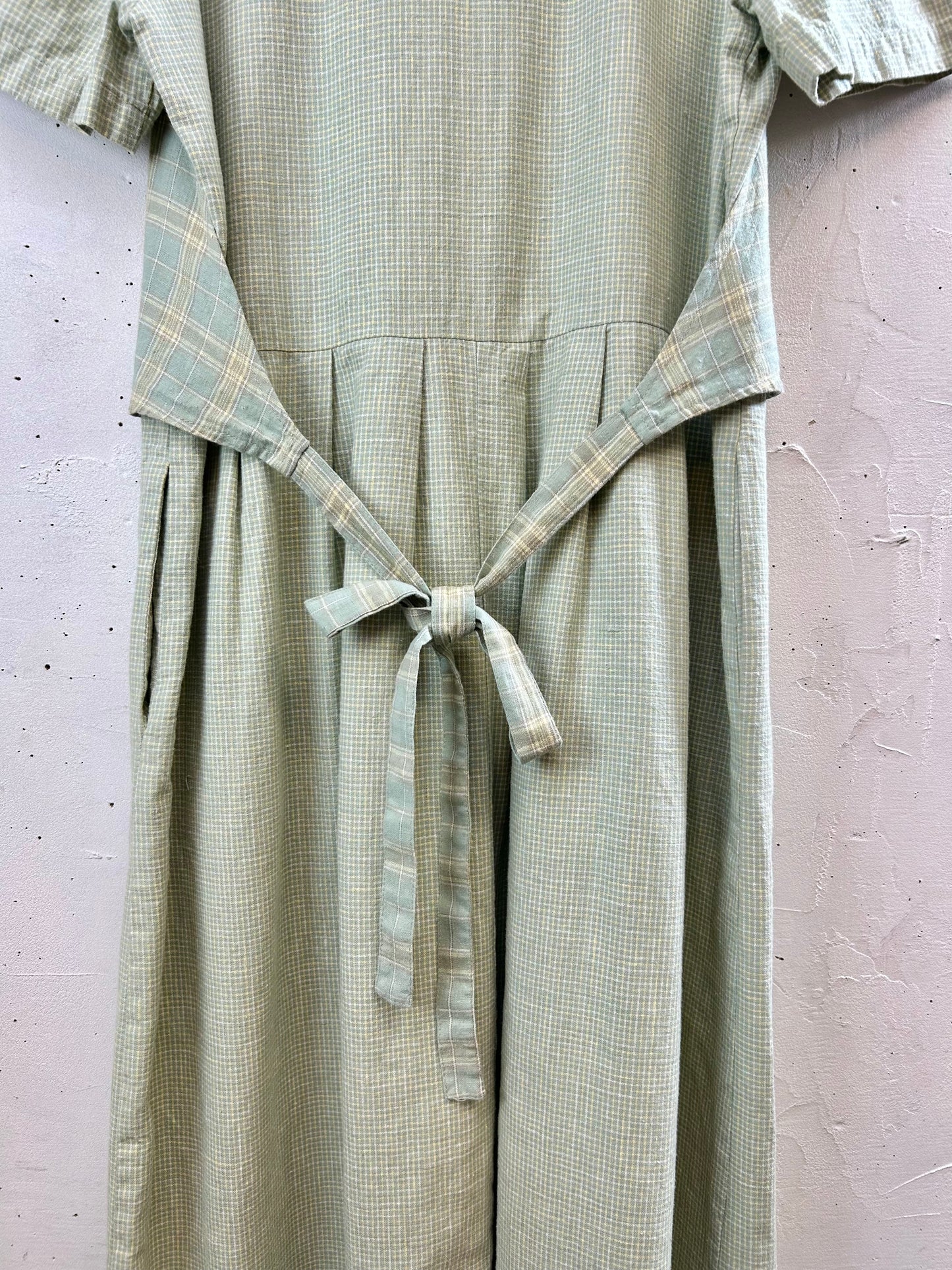 Vintage Layered Style Dress MADE IN USA [E30229]