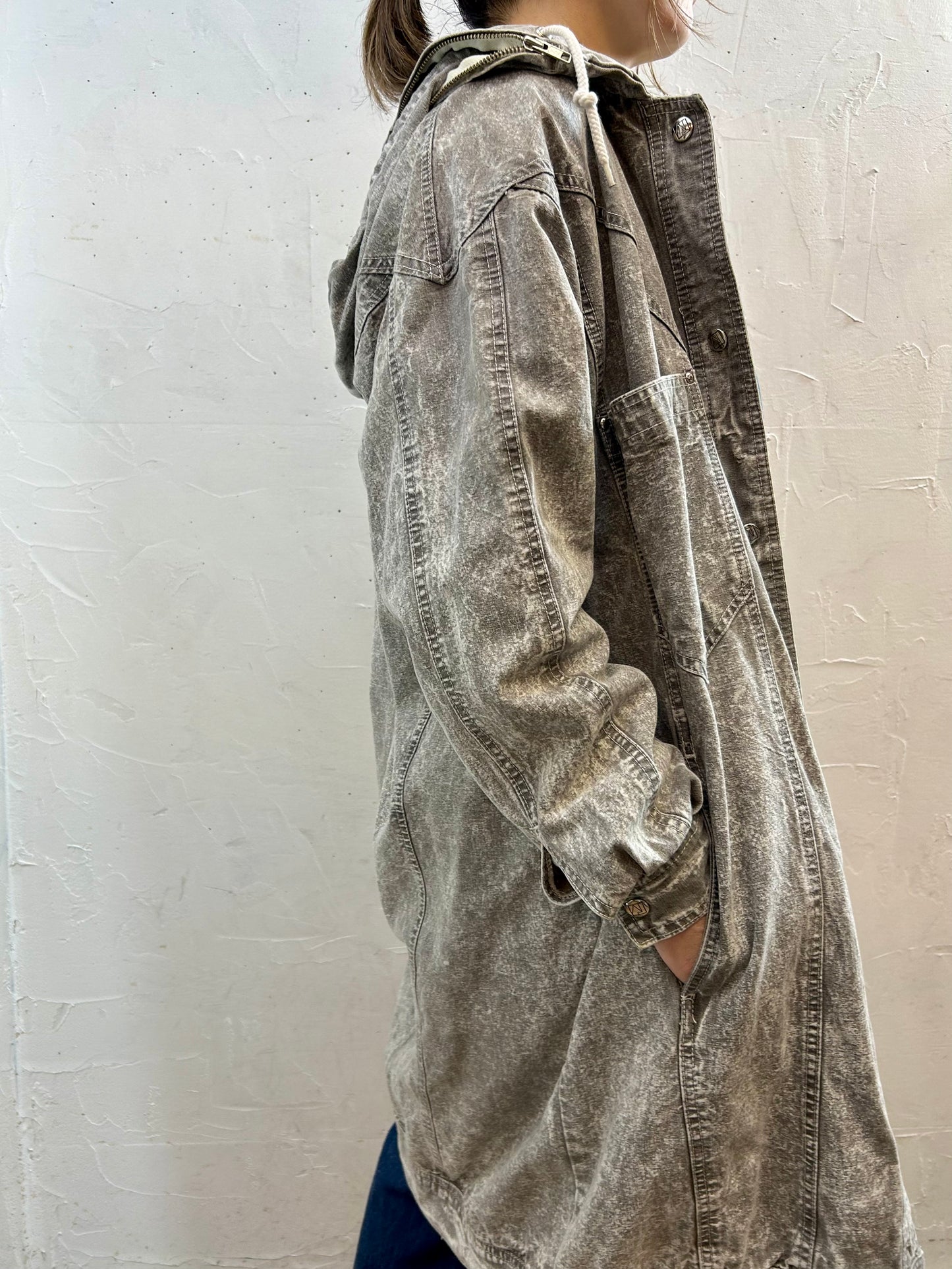 Vintage Chemical Denim Coat [J28716]