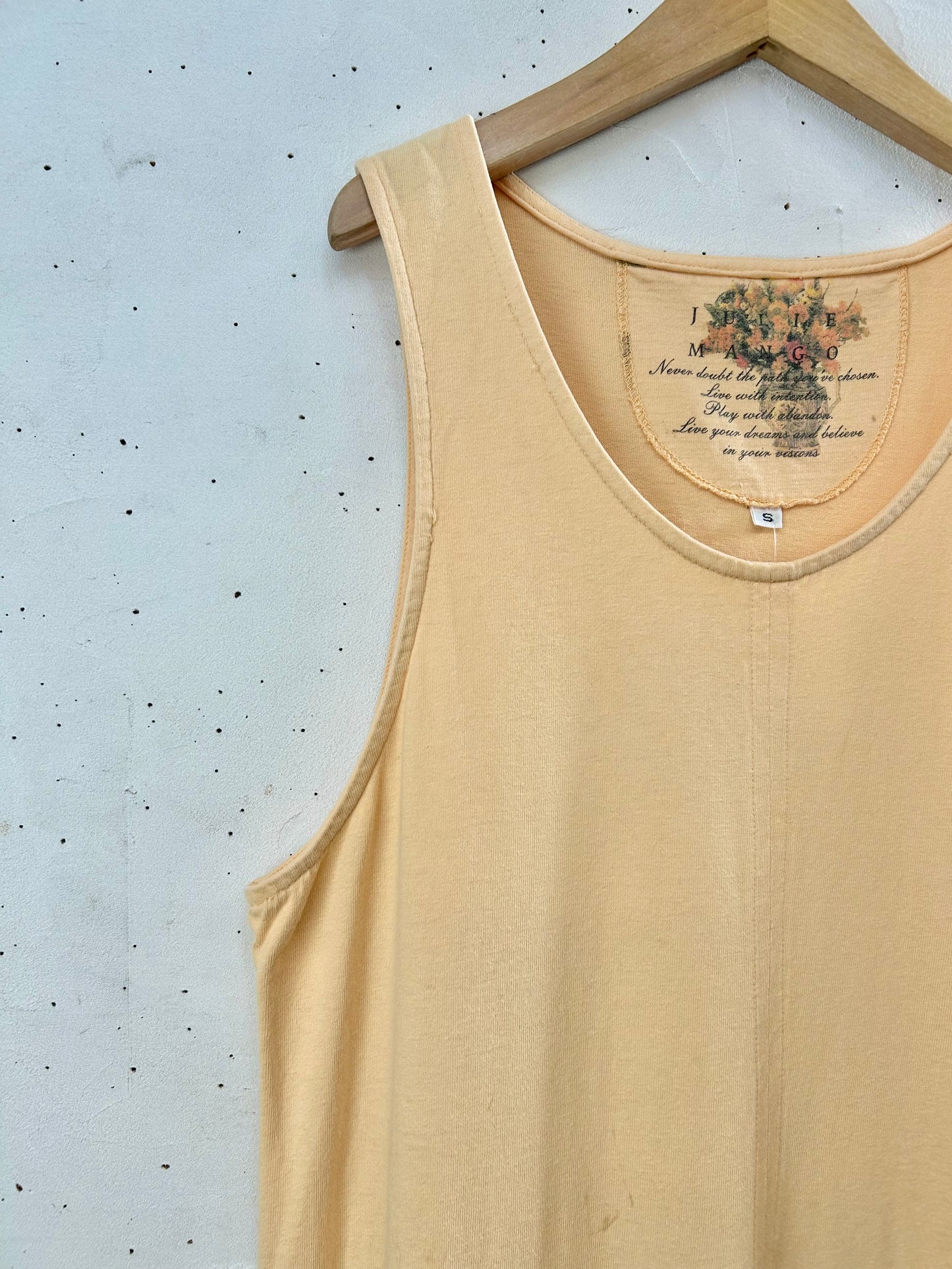 Vintage Patch Dress MADE lN USA [E30228]
