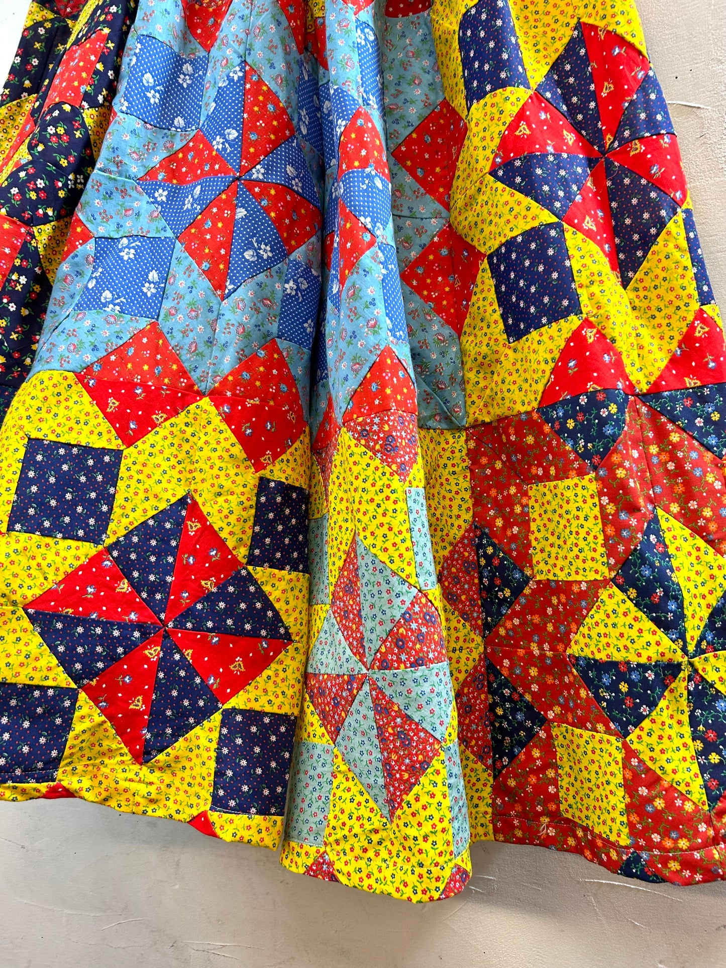 Vintage Patchwork Wide Pants 〜Amy Nina〜 [G28070]