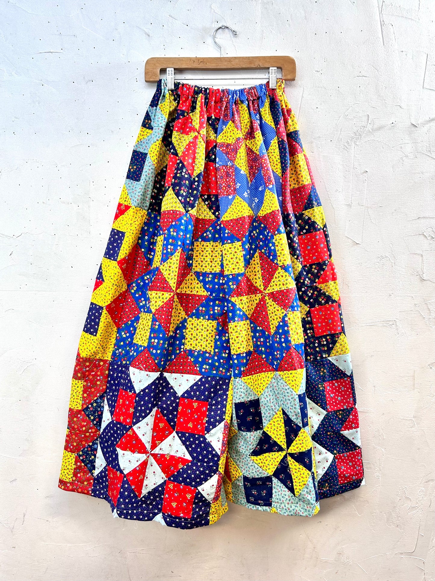 Vintage Patchwork Wide Pants 〜Amy Nina〜 [G28070]