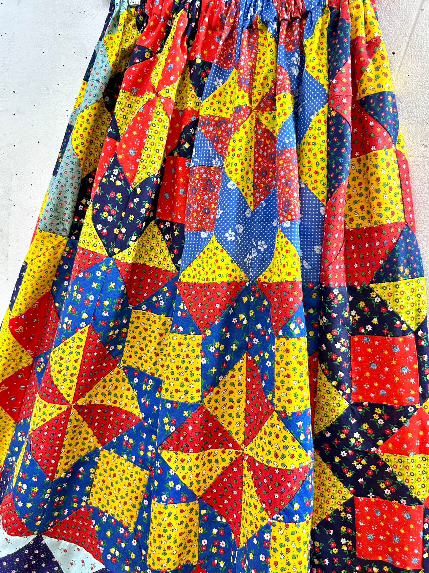 Vintage Patchwork Wide Pants 〜Amy Nina〜 [G28070]