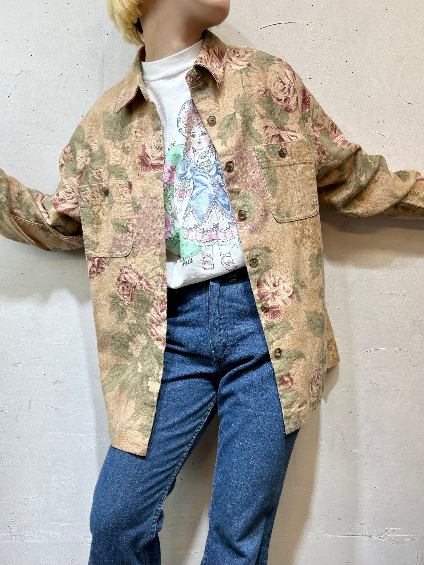 Vintage Cotton & Linen Jacket [C26586]